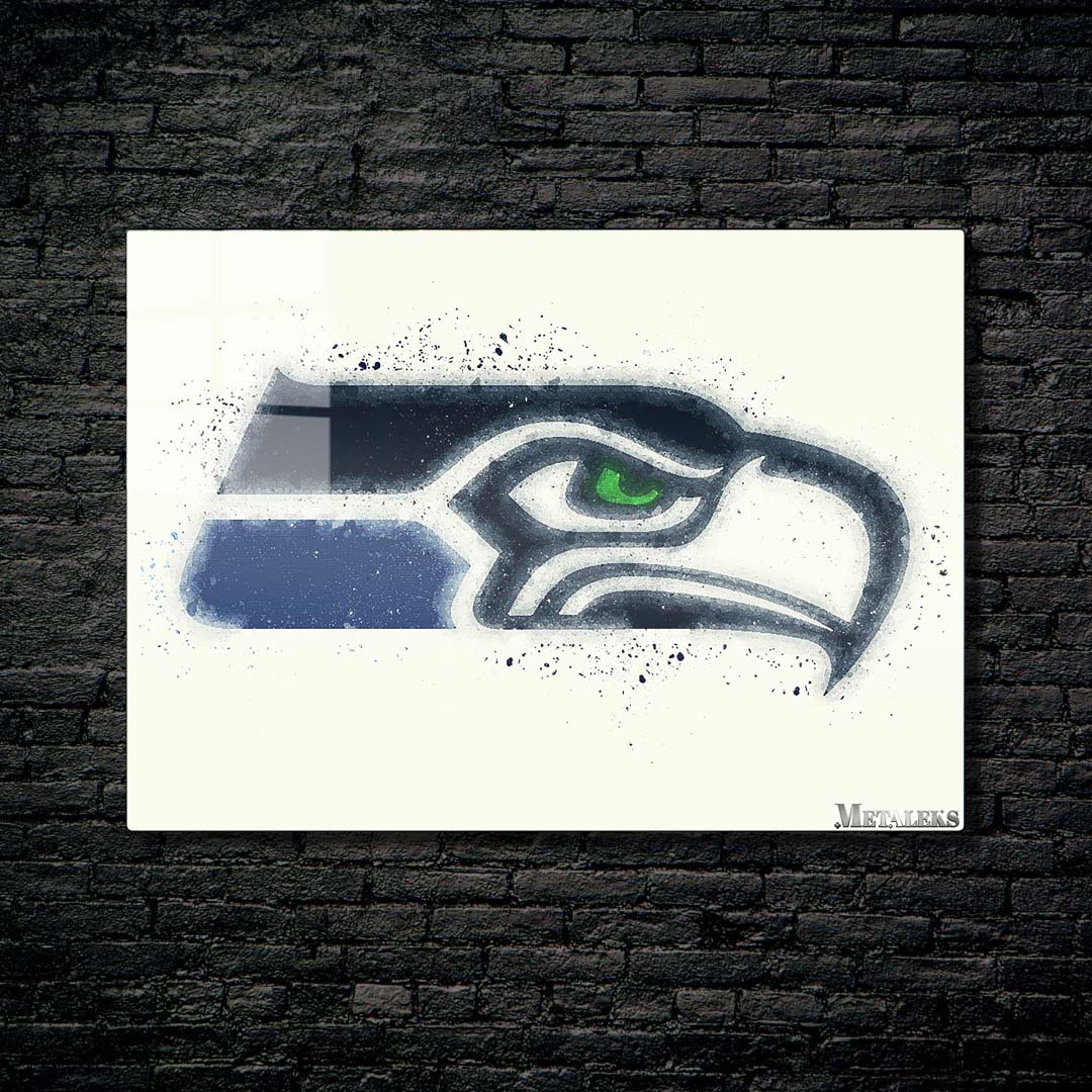 Seattle Seahawks Watercolor