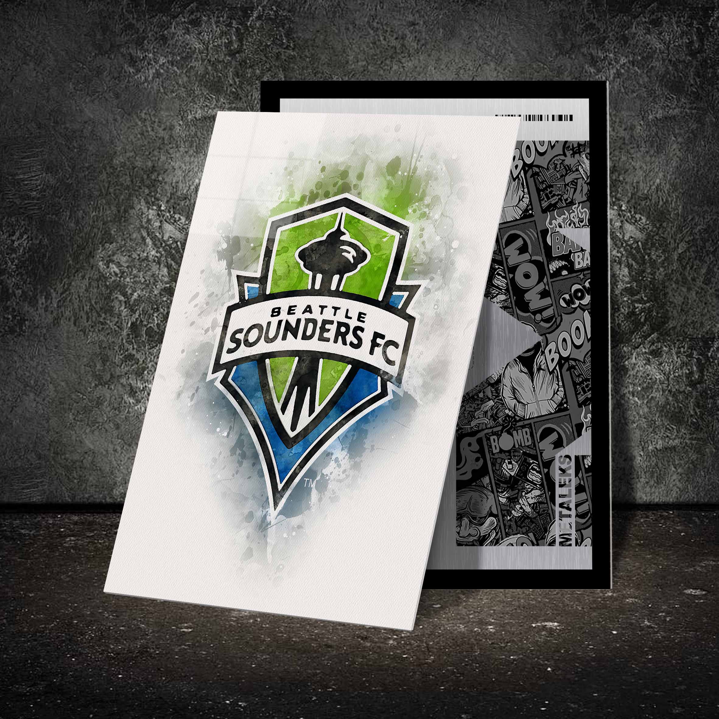 Seattle Sounders FC water color