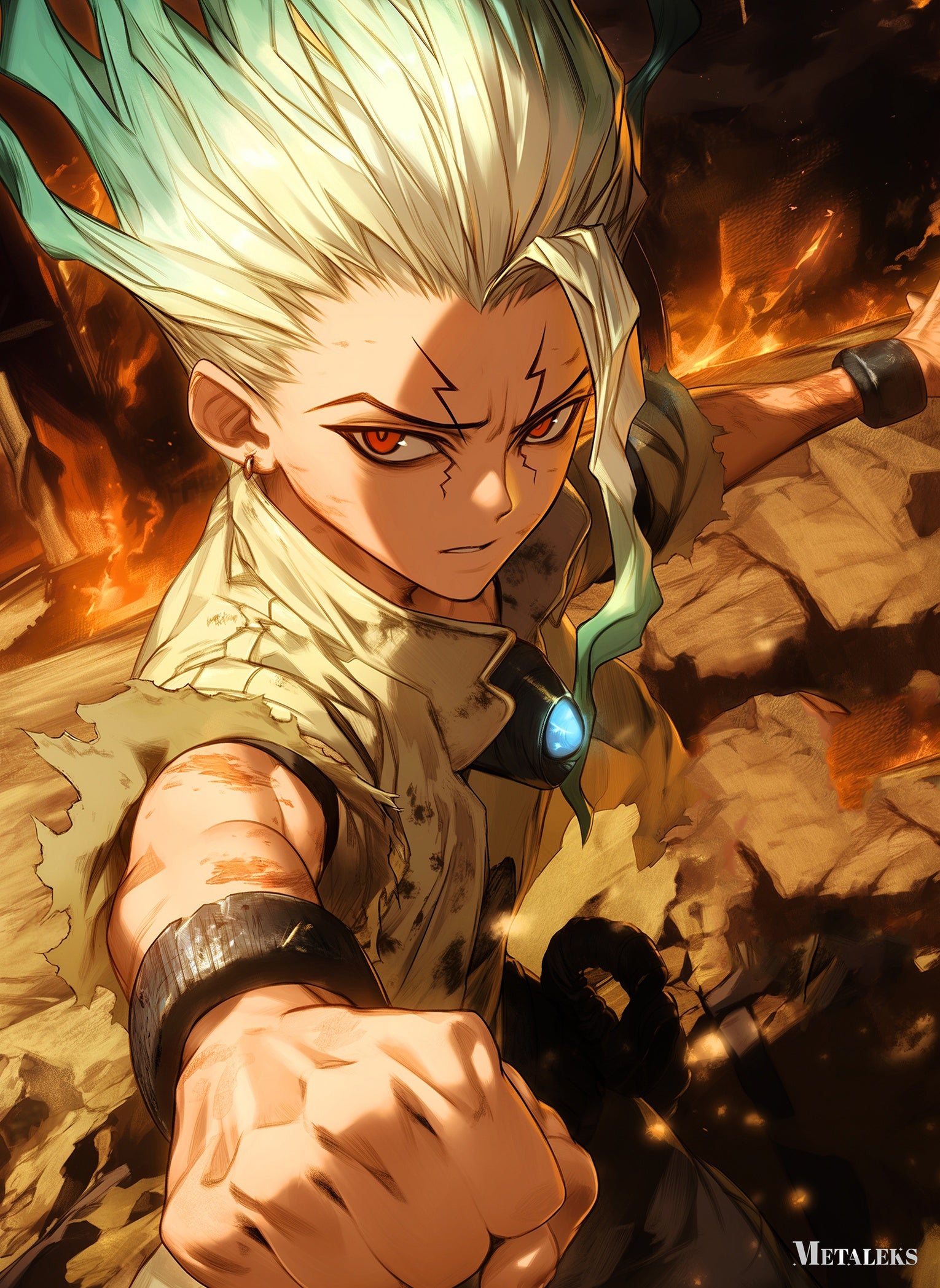 Senku Ishigami  Anime dr. Stone