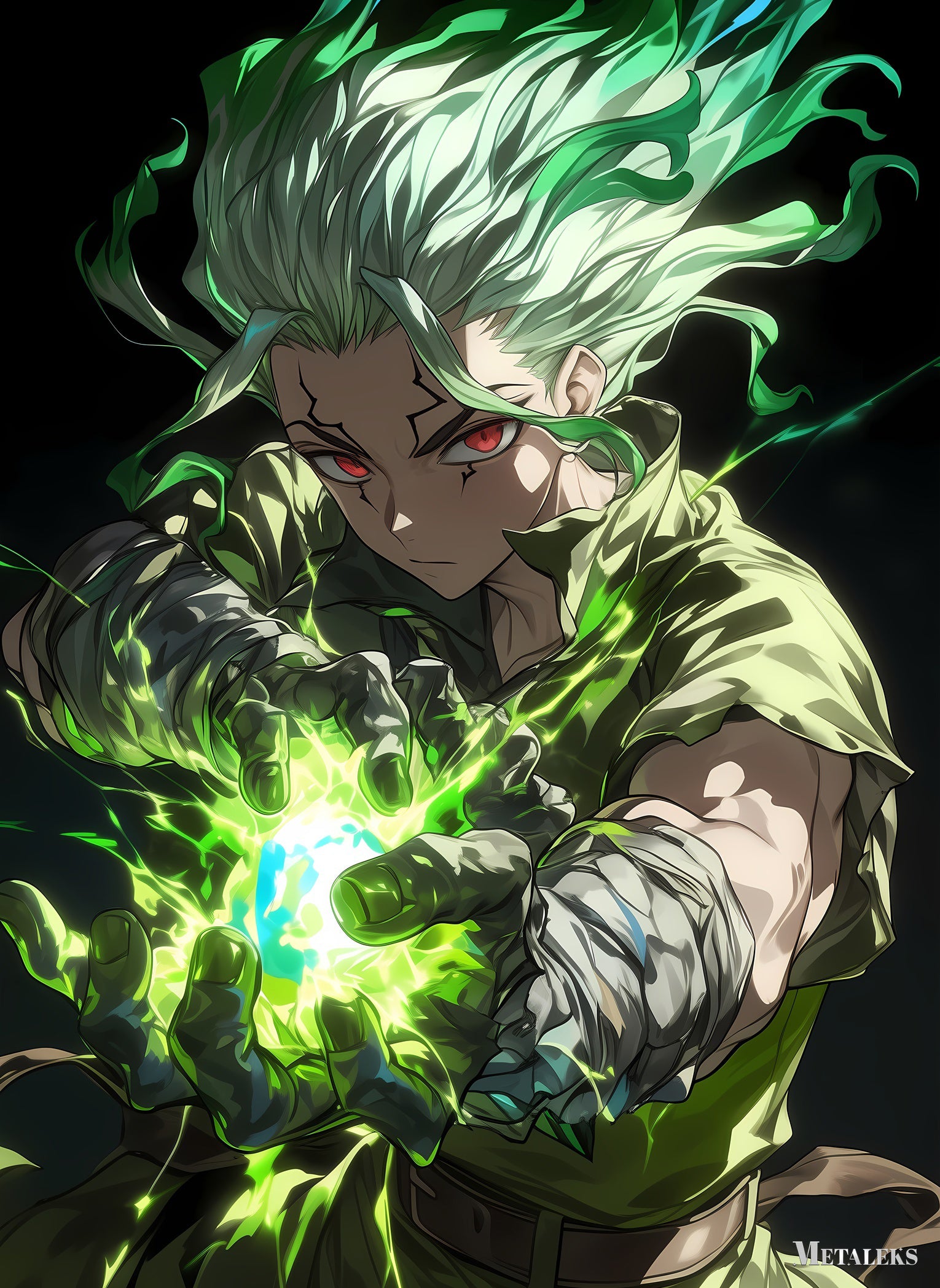Senku Ishigami  Dr. Stone ZeetArt