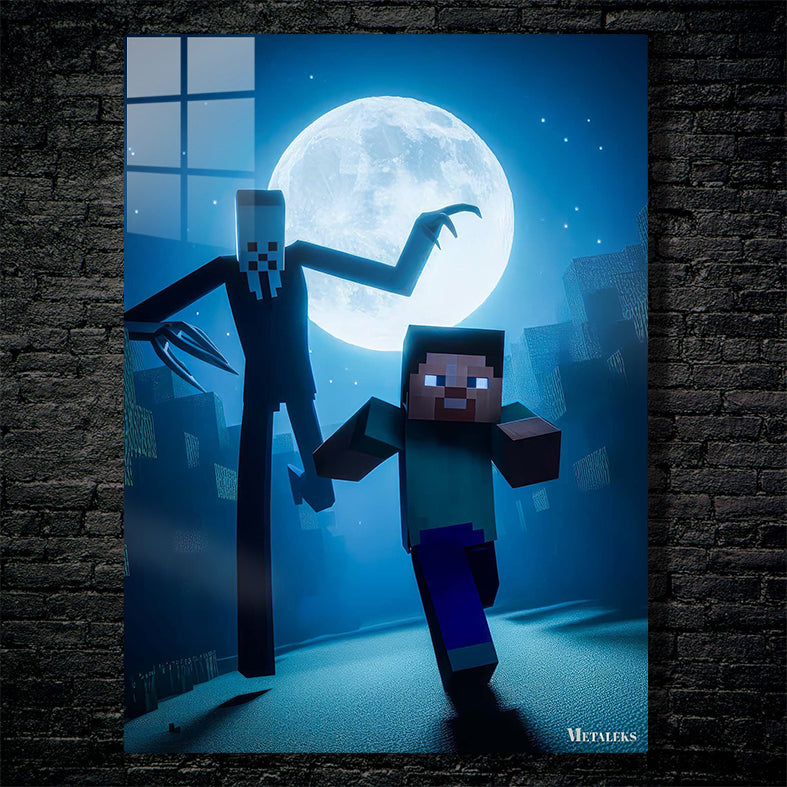 Slender vs Steve