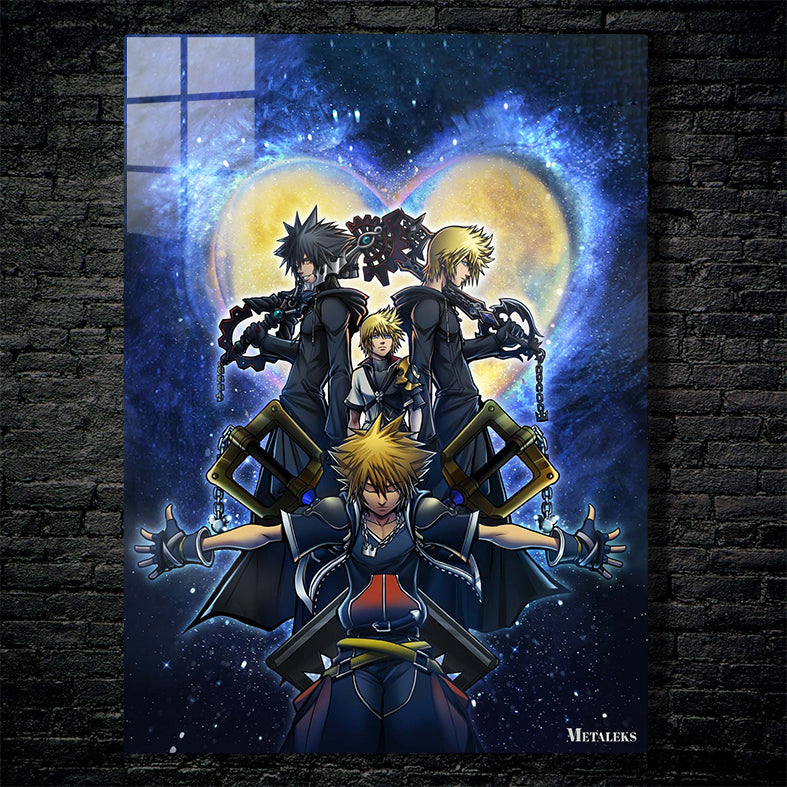 Sora - Kingdom Hearts art print H0729-25