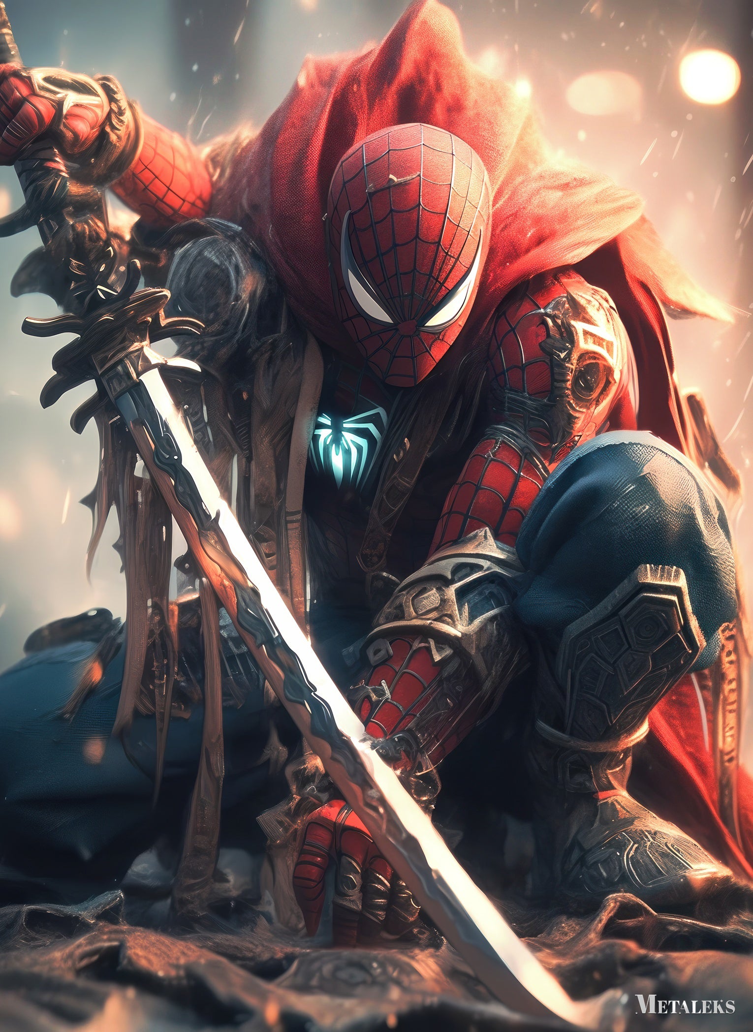 Spiderman as WOW character wallpaper