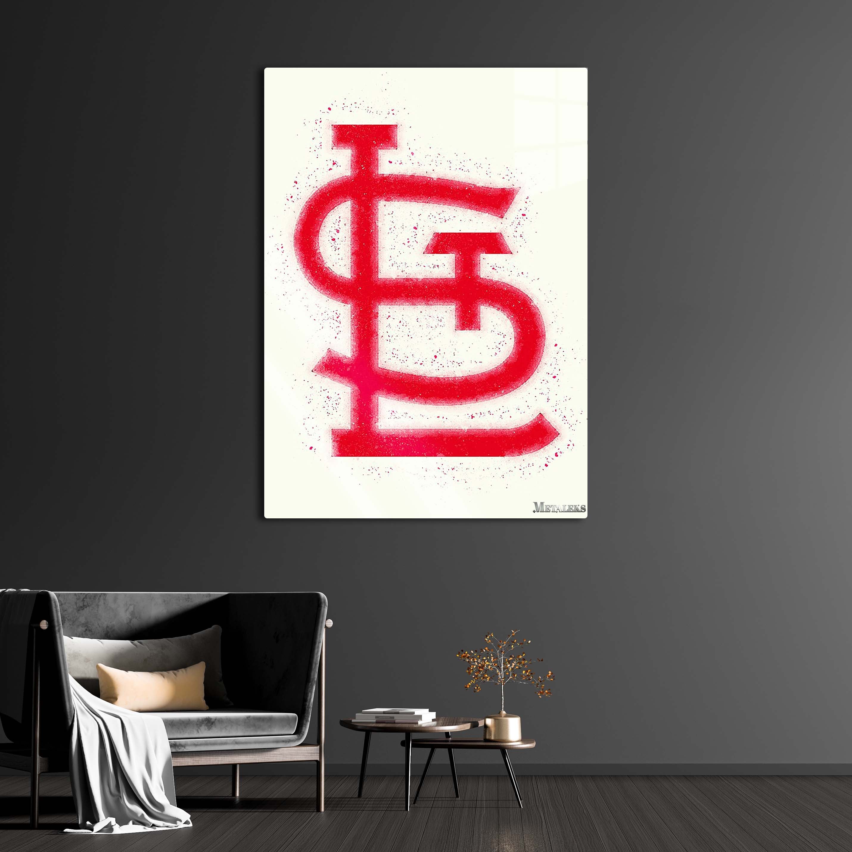 St Louis Cardinals Watercolor