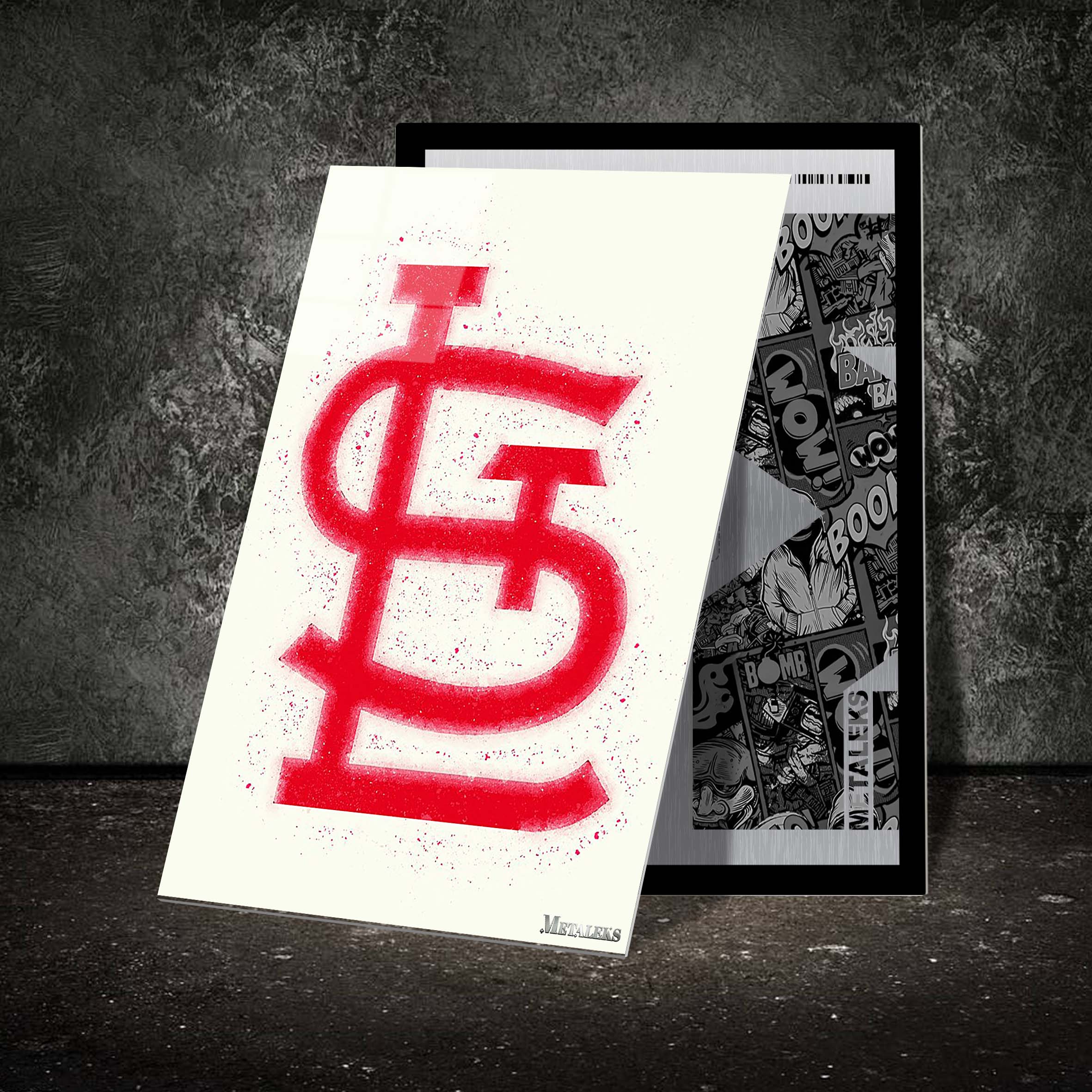 St Louis Cardinals Watercolor