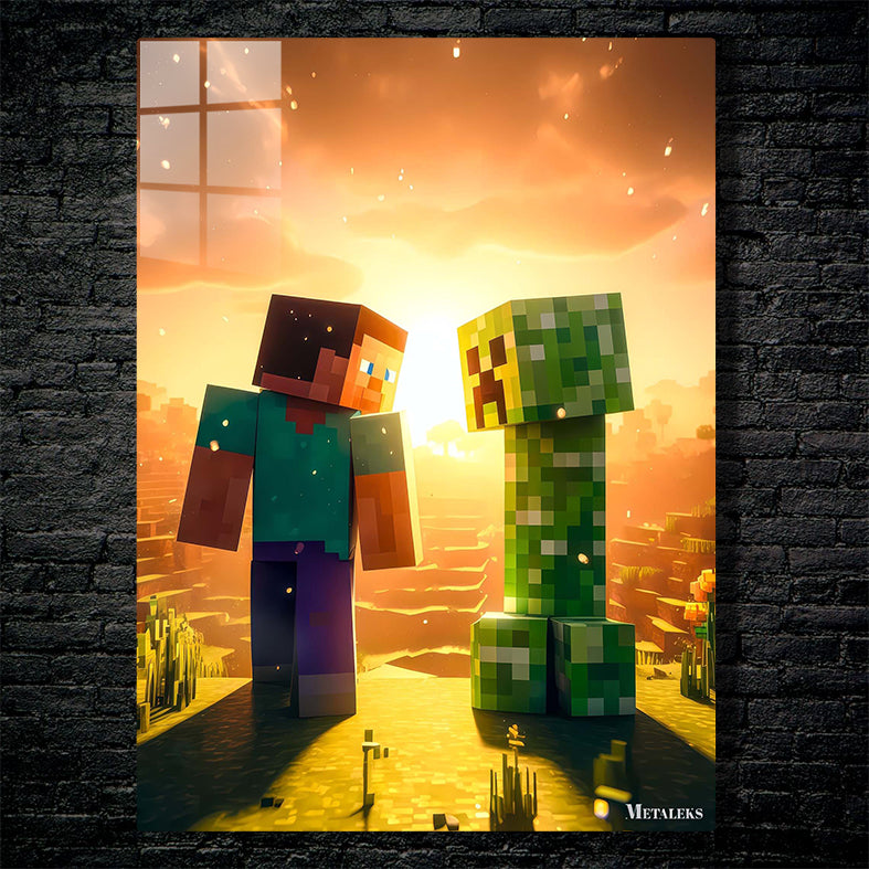 Steve And Creeper