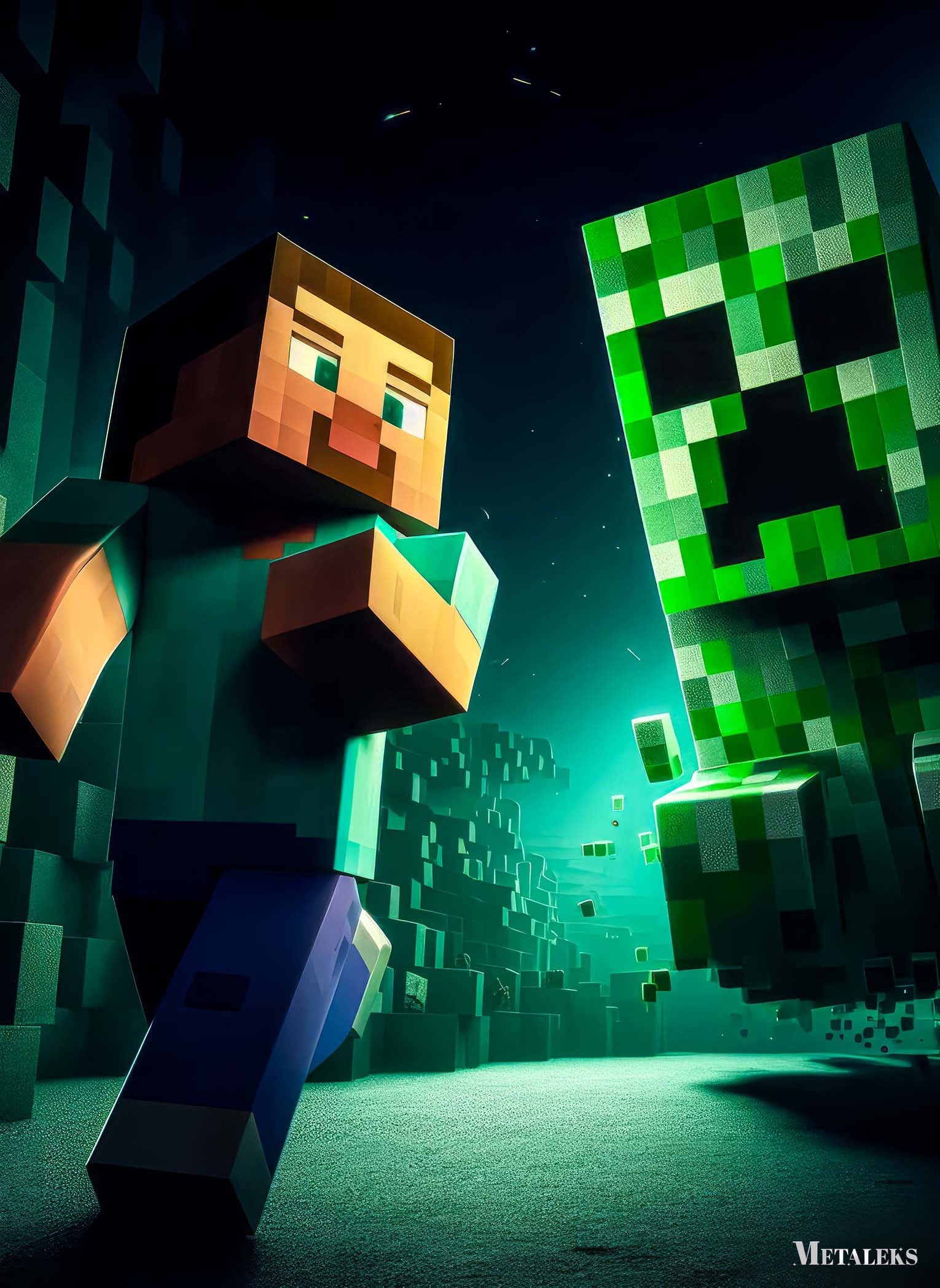Steve vs Creeper