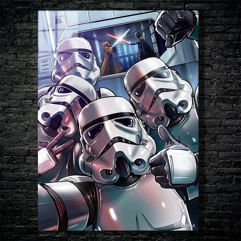 Stormtroopers  Vader Star Wars  A0717