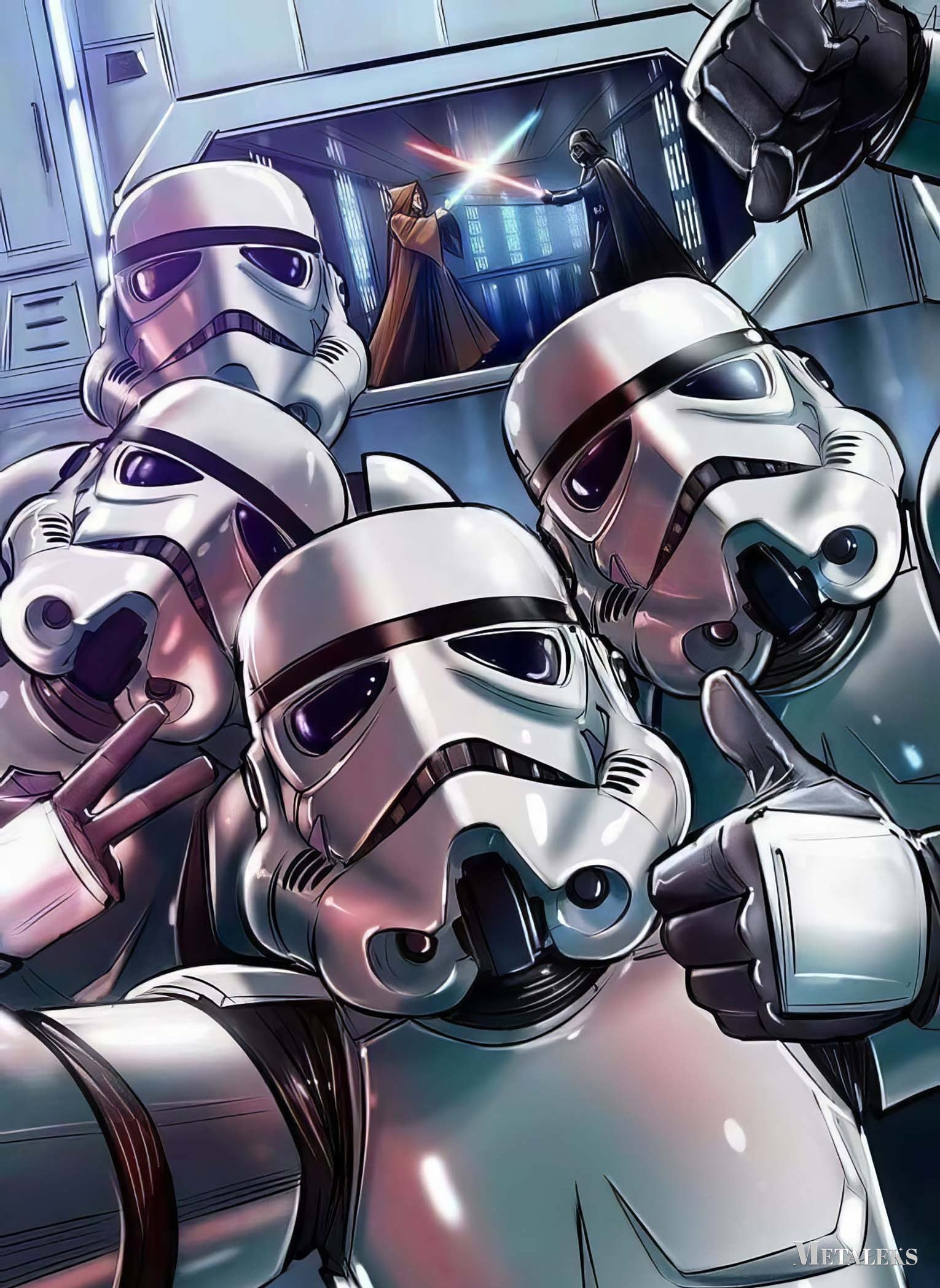 Stormtroopers  Vader Star Wars  A0717