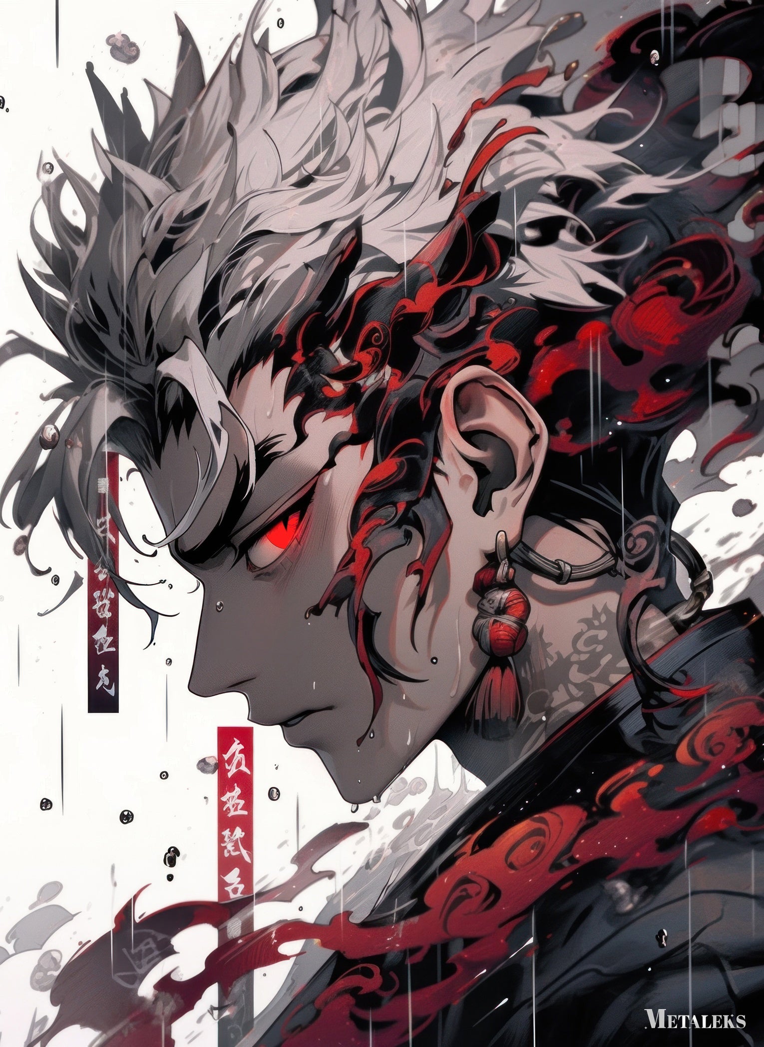 Sukuna japanese poster art