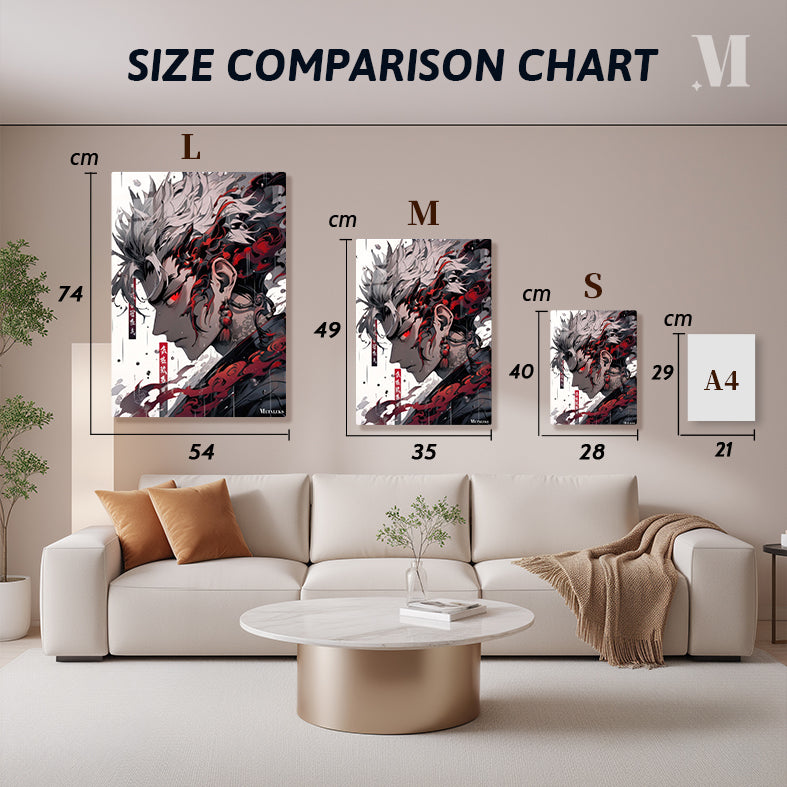 Sukuna japanese poster art