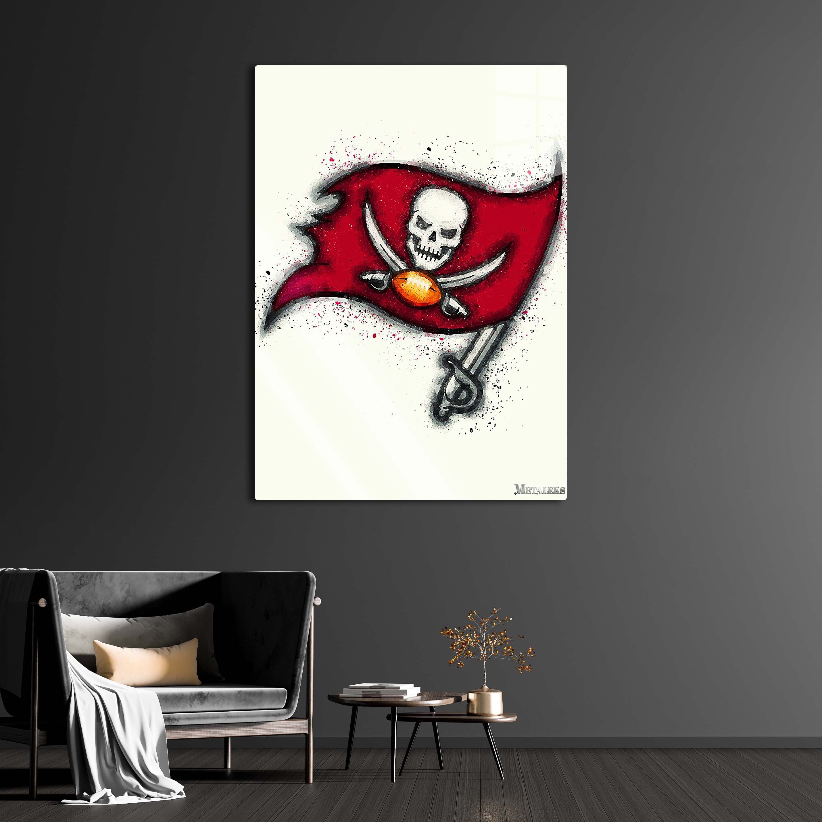 Tampa Bay Buccaneers Watercolor