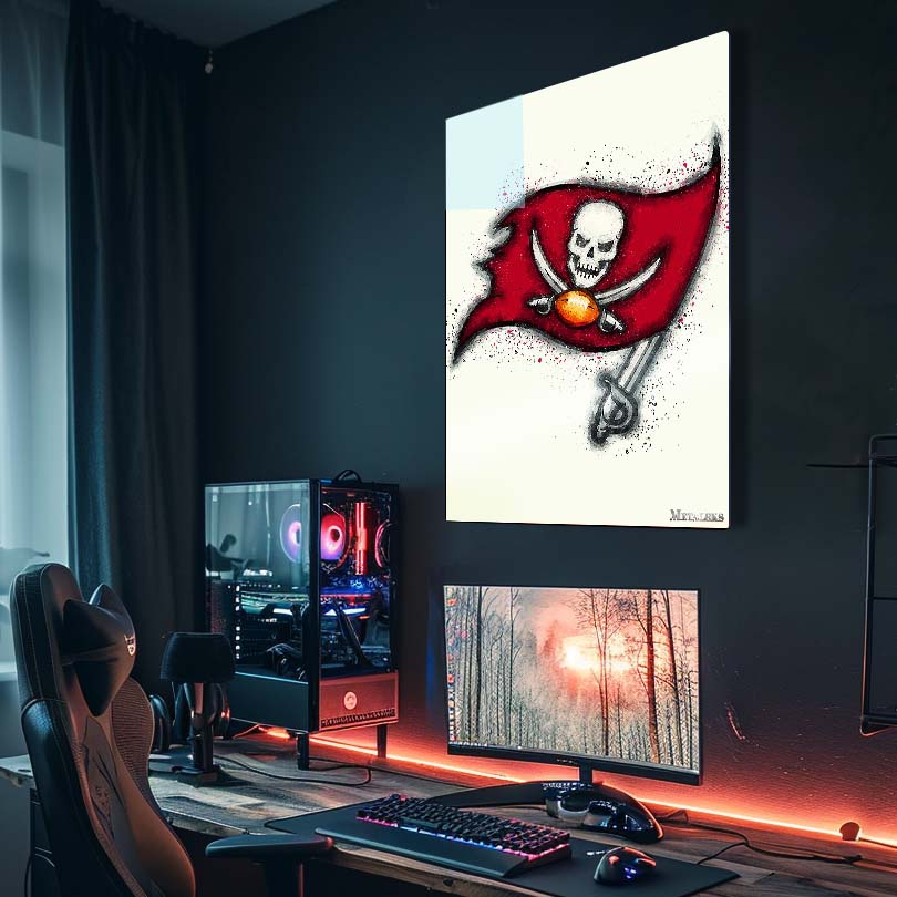 Tampa Bay Buccaneers Watercolor