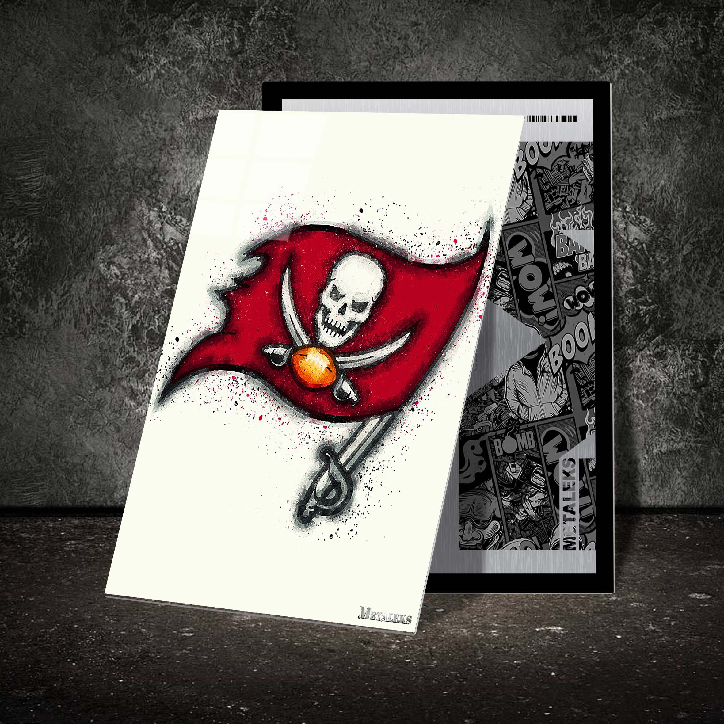 Tampa Bay Buccaneers Watercolor