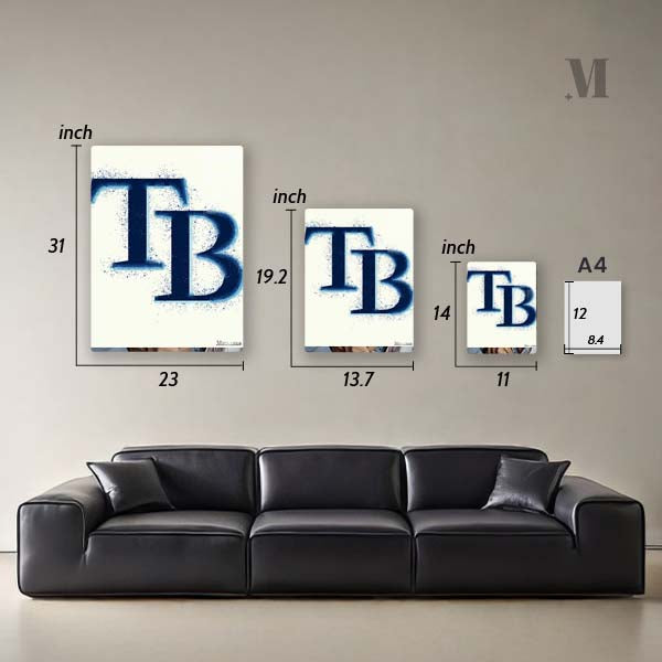 Tampa Bay Rays Watercolor