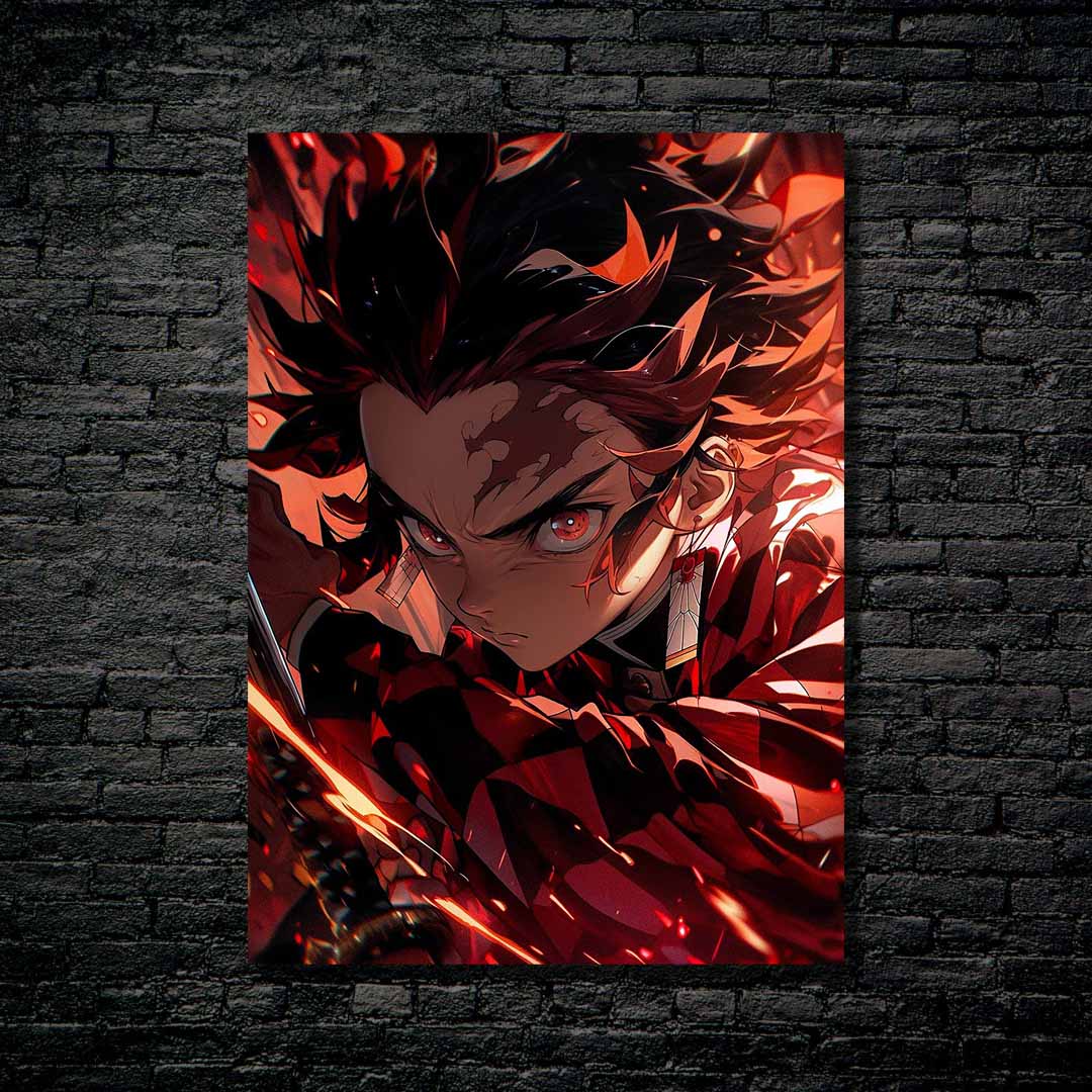 Tanjiro Kamado Angry art