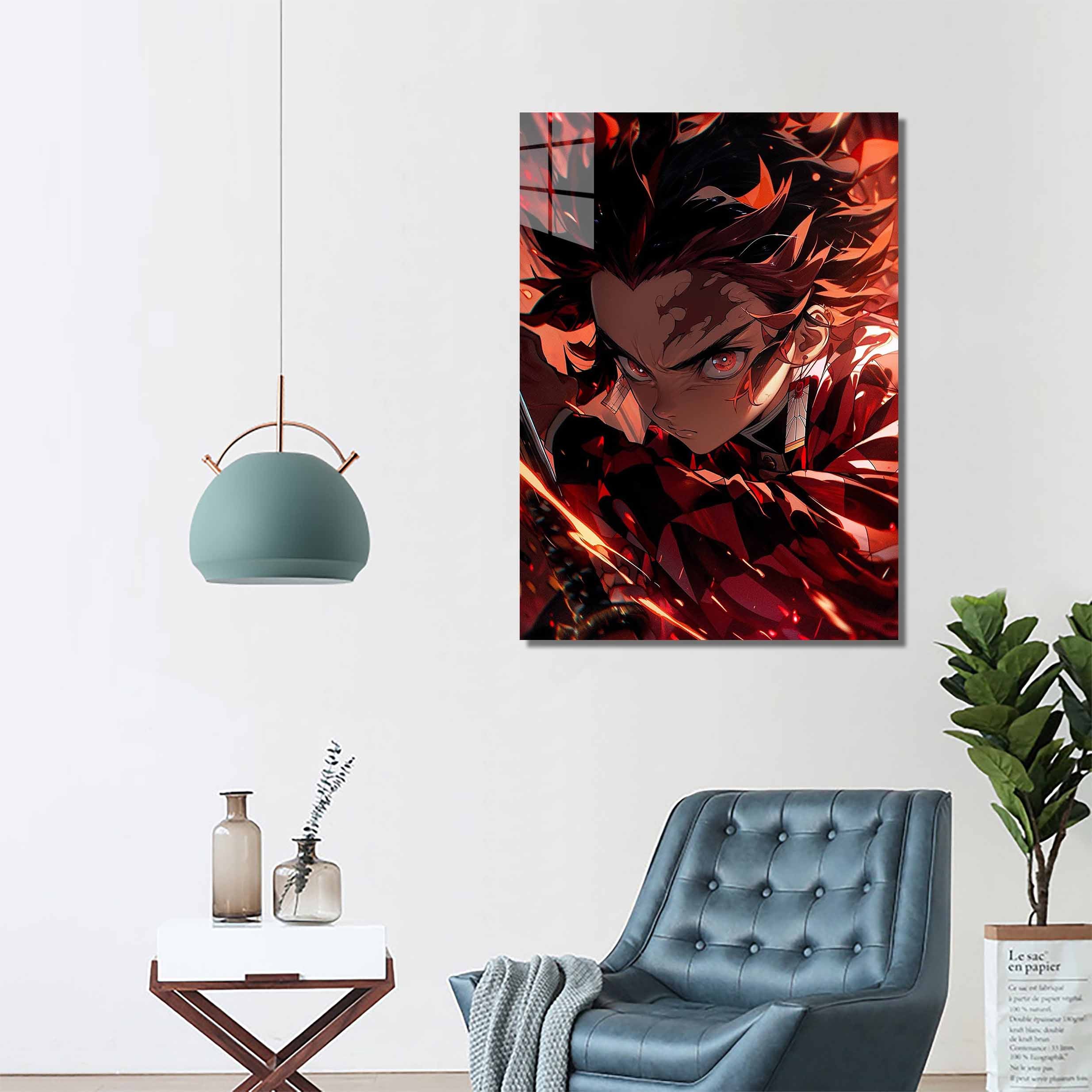 Tanjiro Kamado Angry art