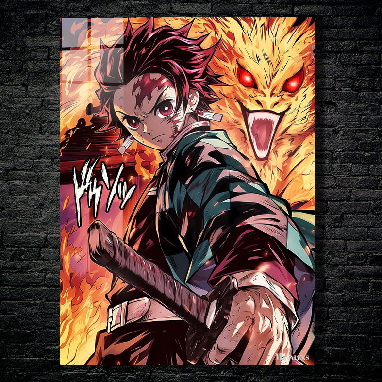 Tanjiro Flame Dragon Spirit
