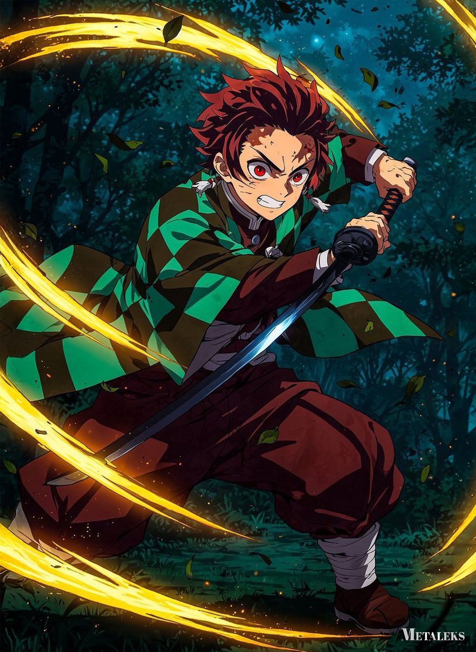 Tanjiro Kamado Demon Slayer 01  D0801-25