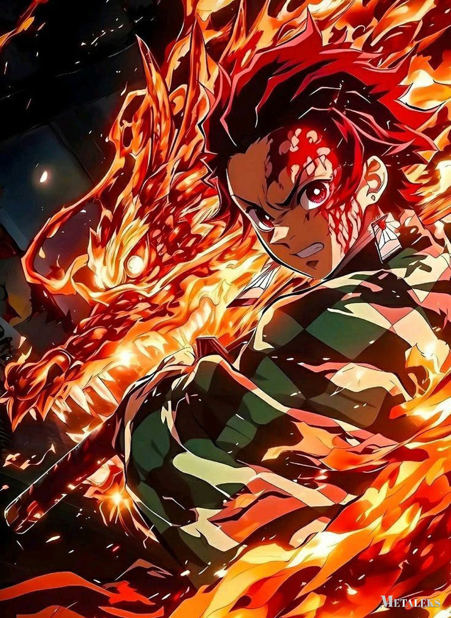 Tanjiro Kamado Demon Slayer A0726-25