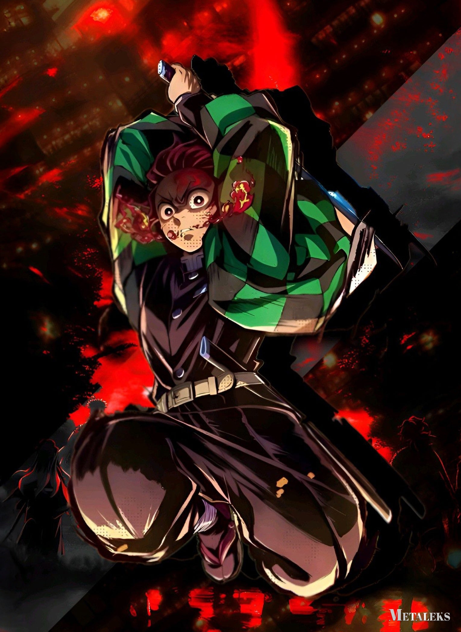 Tanjiro Kamado Demon Slayer Kimetsu no Yaiba  D0801-25