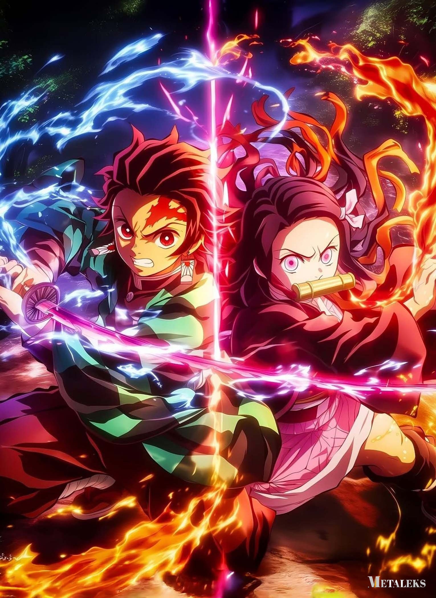 Tanjiro Kamado Nezuko Kamado Demon Slayer 02  D0717