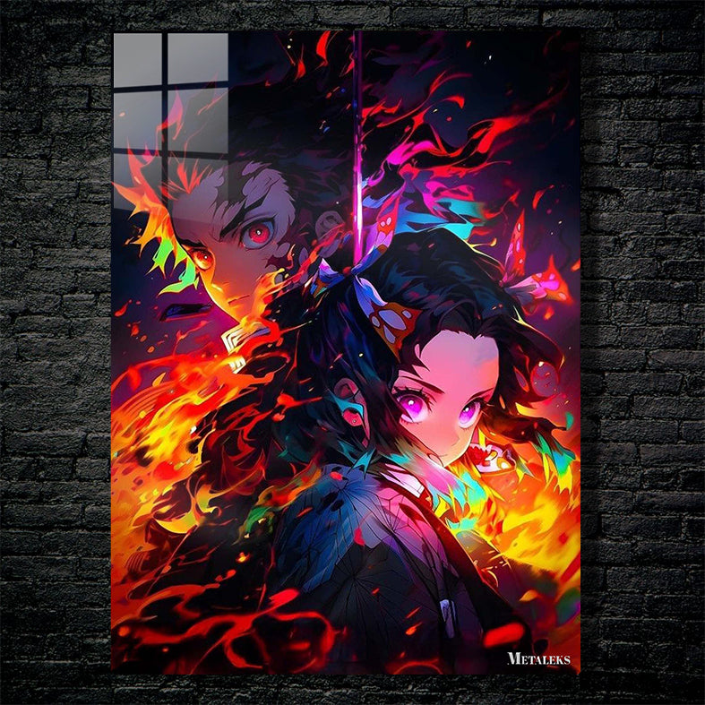 Tanjiro Kamado Shinobu Kocho Demon Slayer  A0722