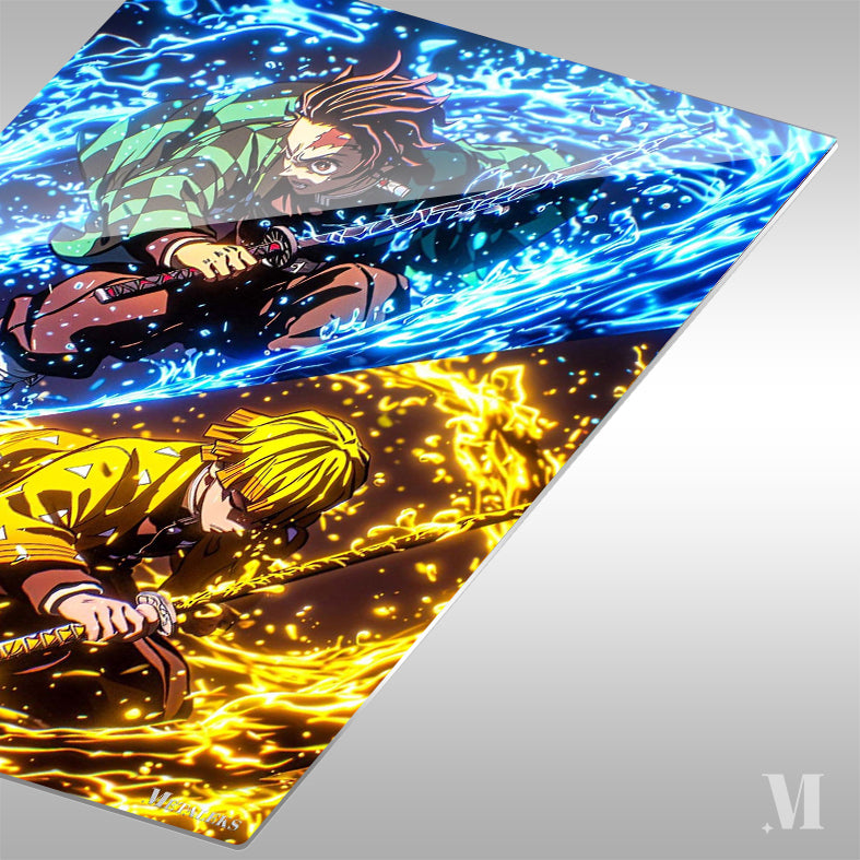 Tanjiro Kamado Zenitsu Agatsuma Demon Slayer  A0722