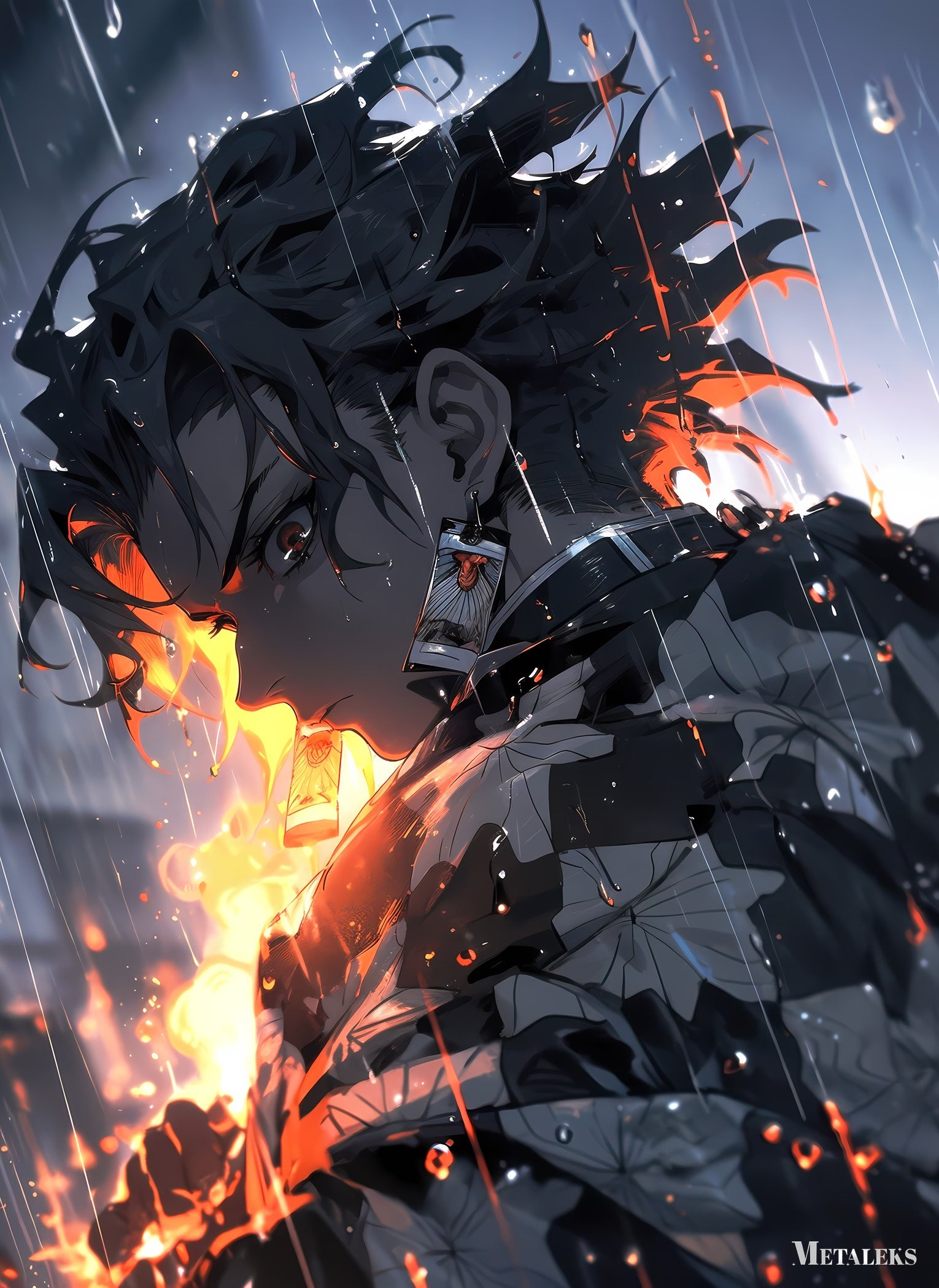 Tanjiro cinematic poster