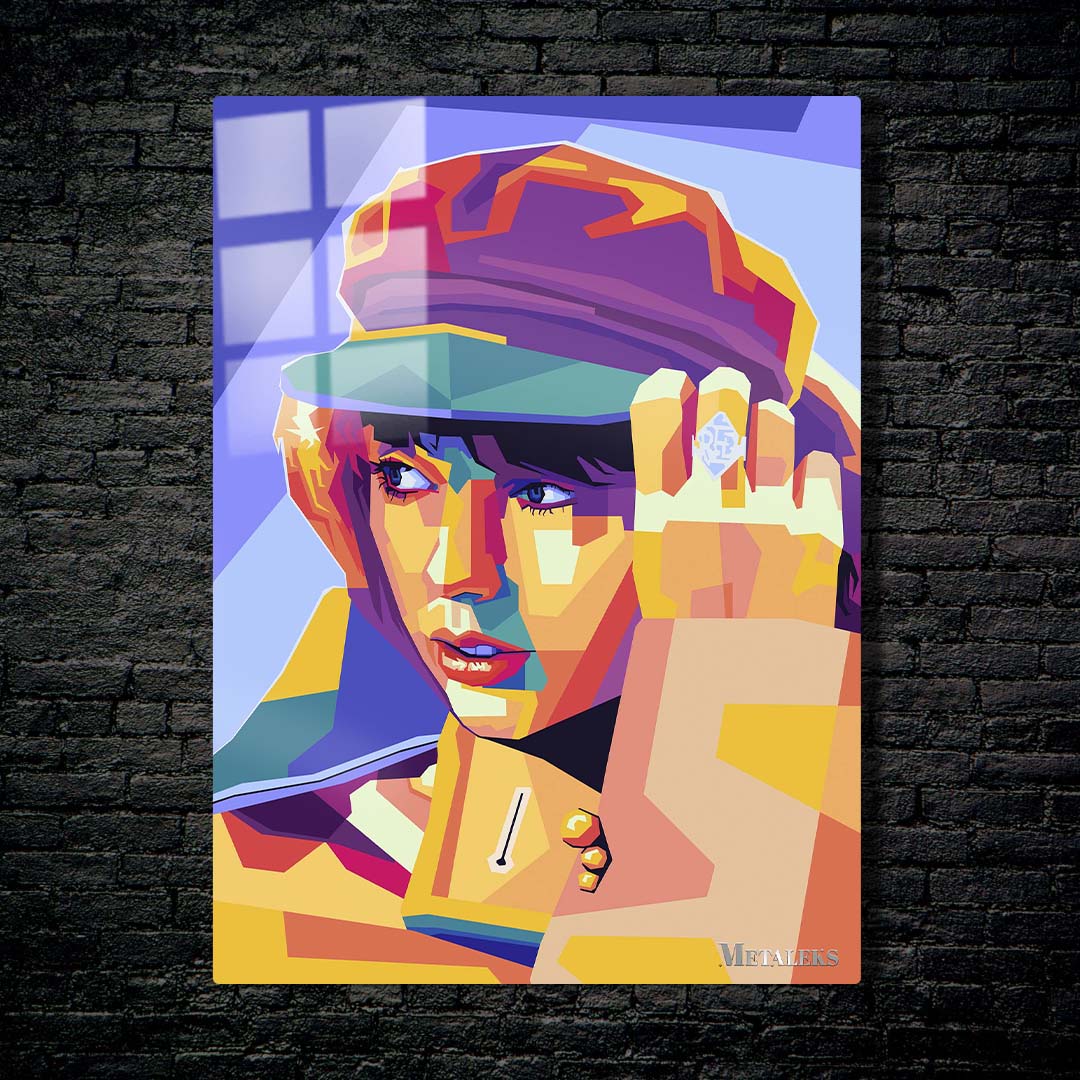 Taylor swift wpap pop art