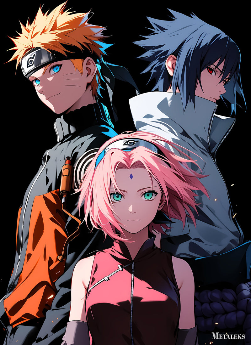 Team 7 Naruto - Sakura - Sasuke   Anime Naruto