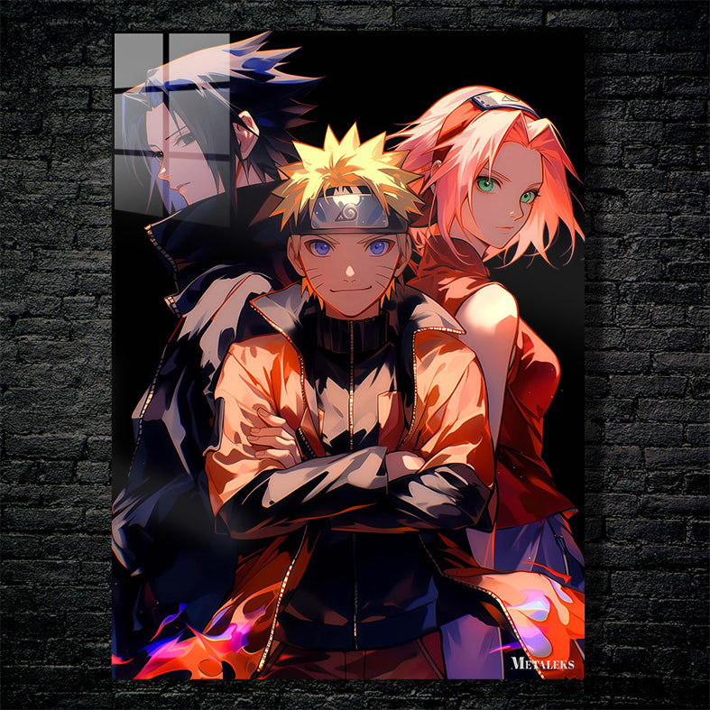 Team 7 Sasuke, Naruto, Sakura   Anime Naruto