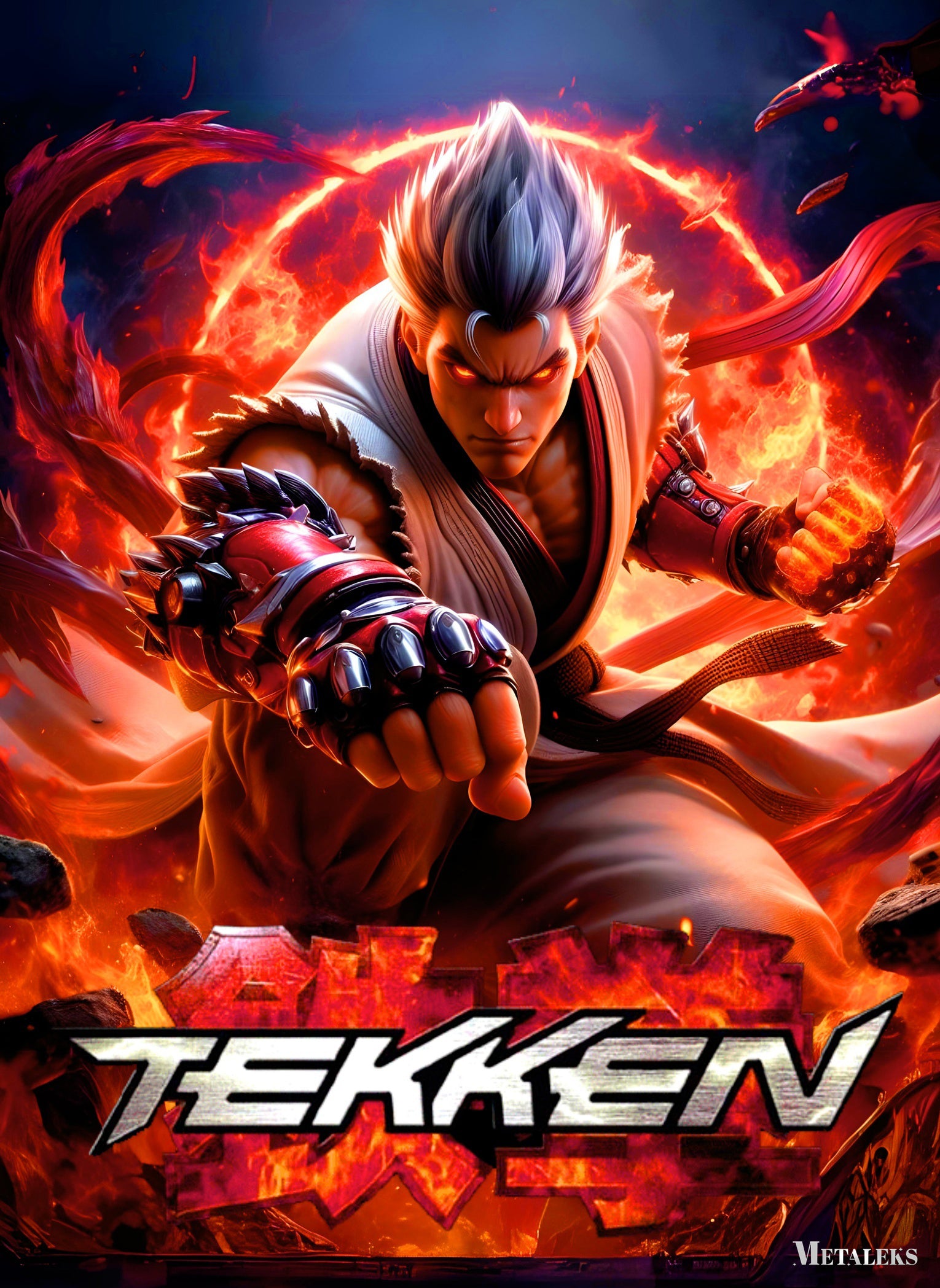 Tekken 7 Kajuya Ilustration