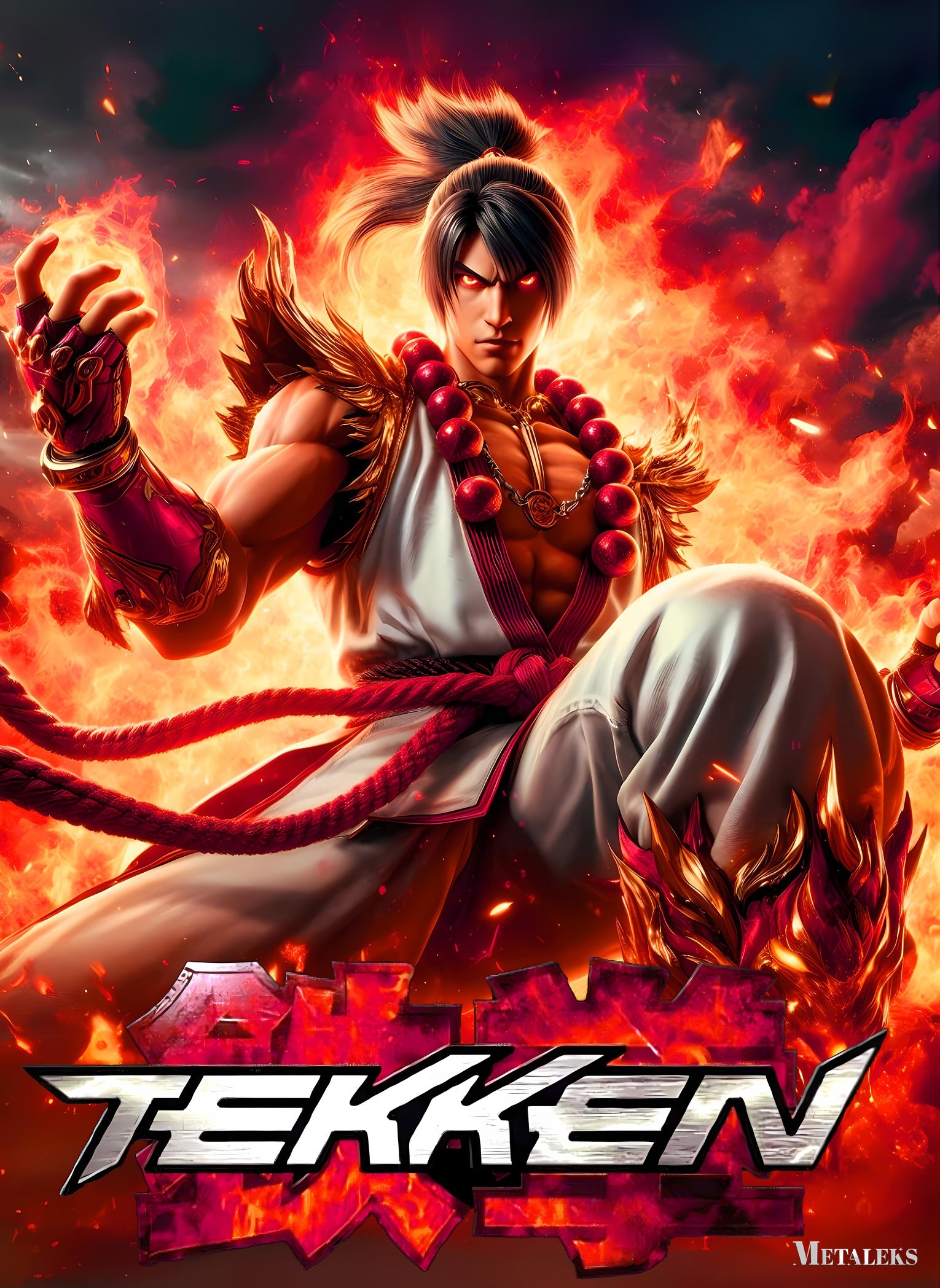 Tekken Hwoarang Ilsutration