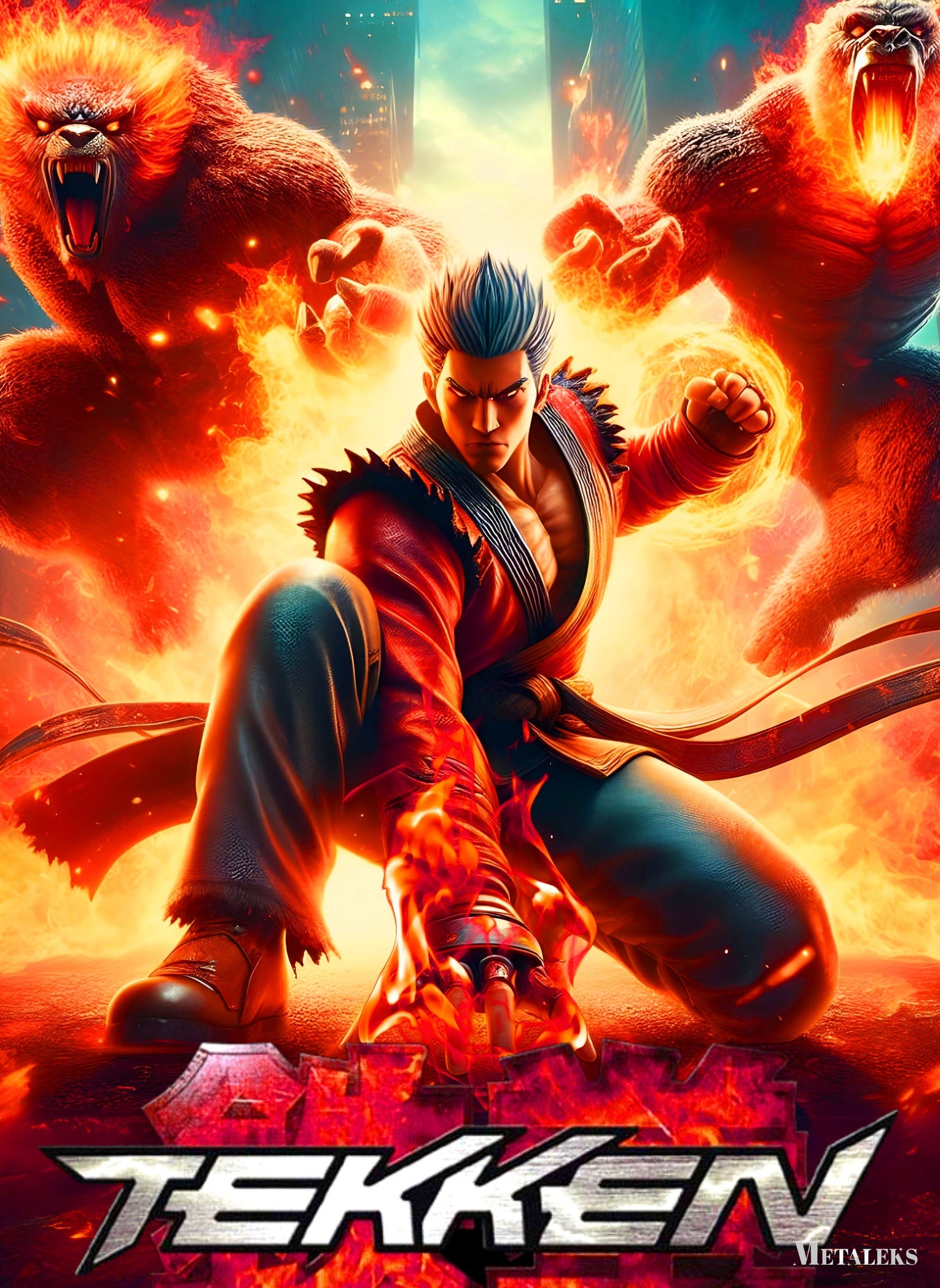 Tekken Kajuya Ilustration