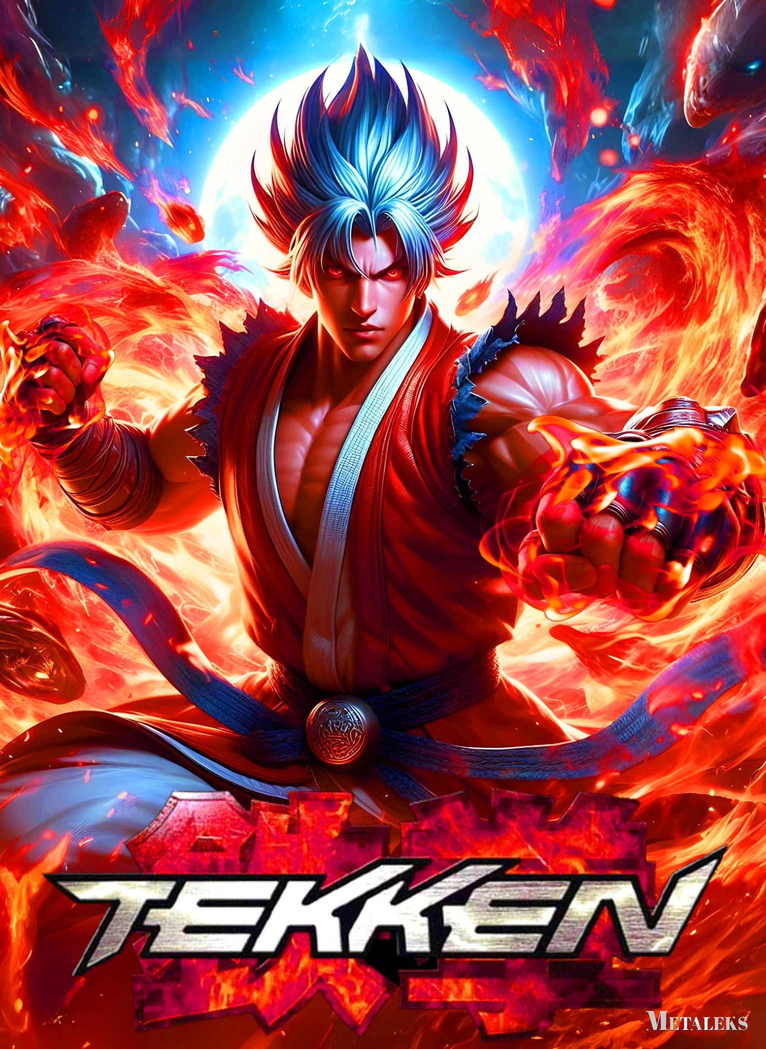 Tekken Steve Fox Ilustration