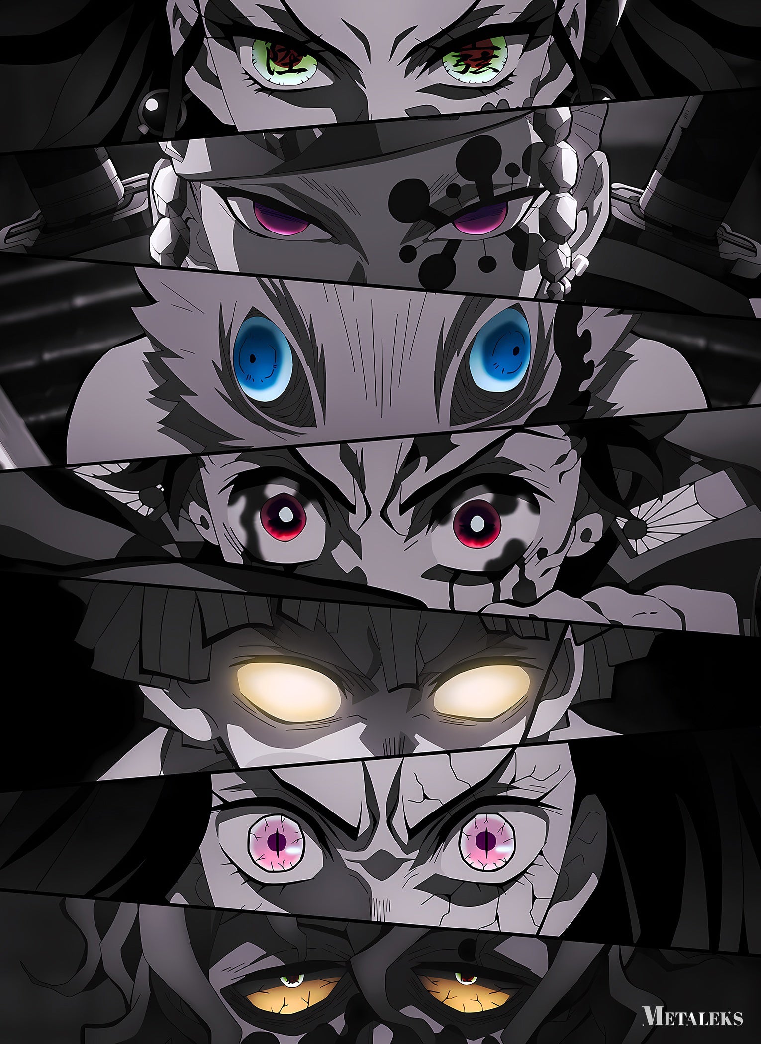 Tengen Uzui Anime Eyes