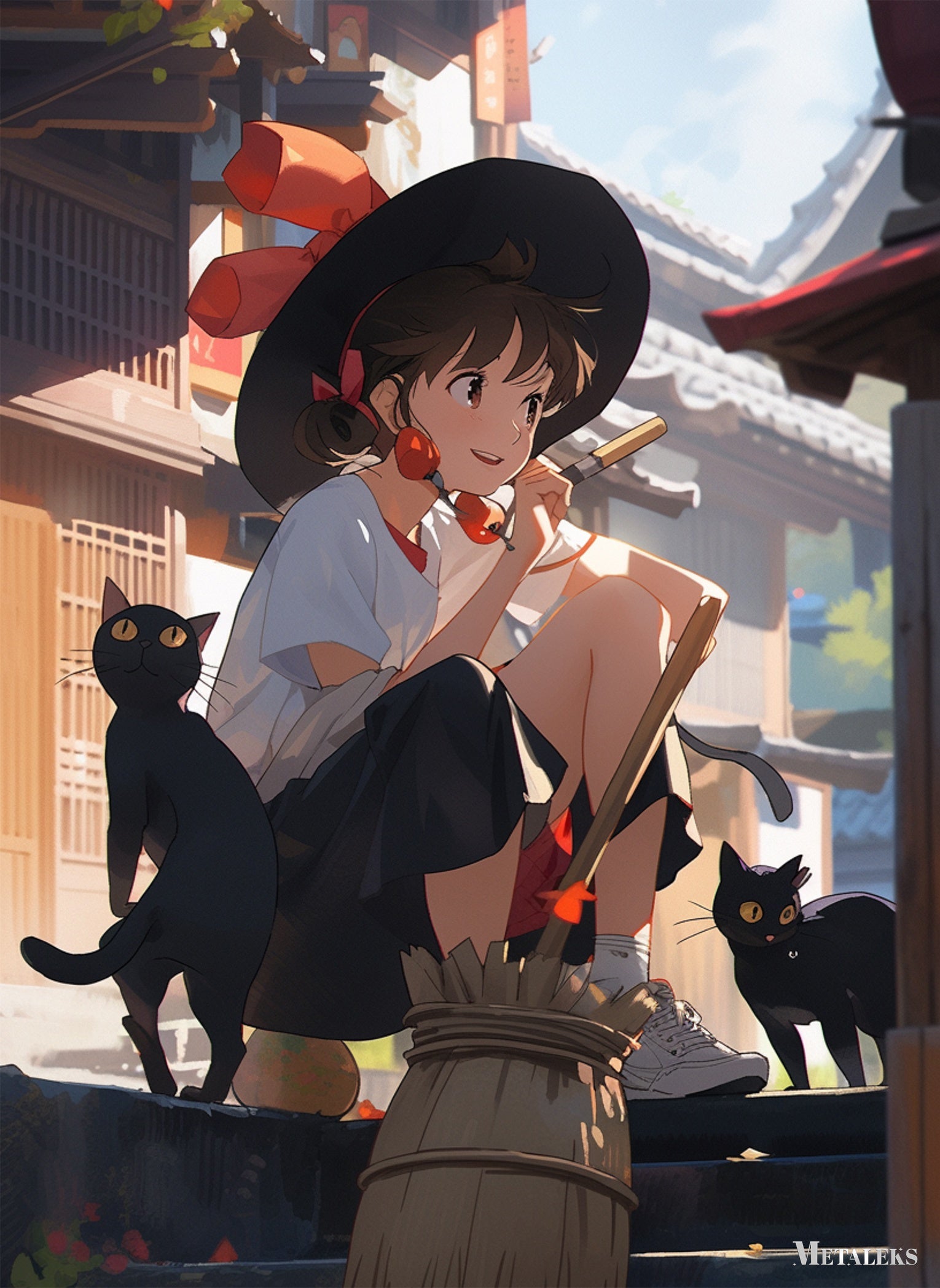 The Flying Courier Kiki's Whimsical Package Quest