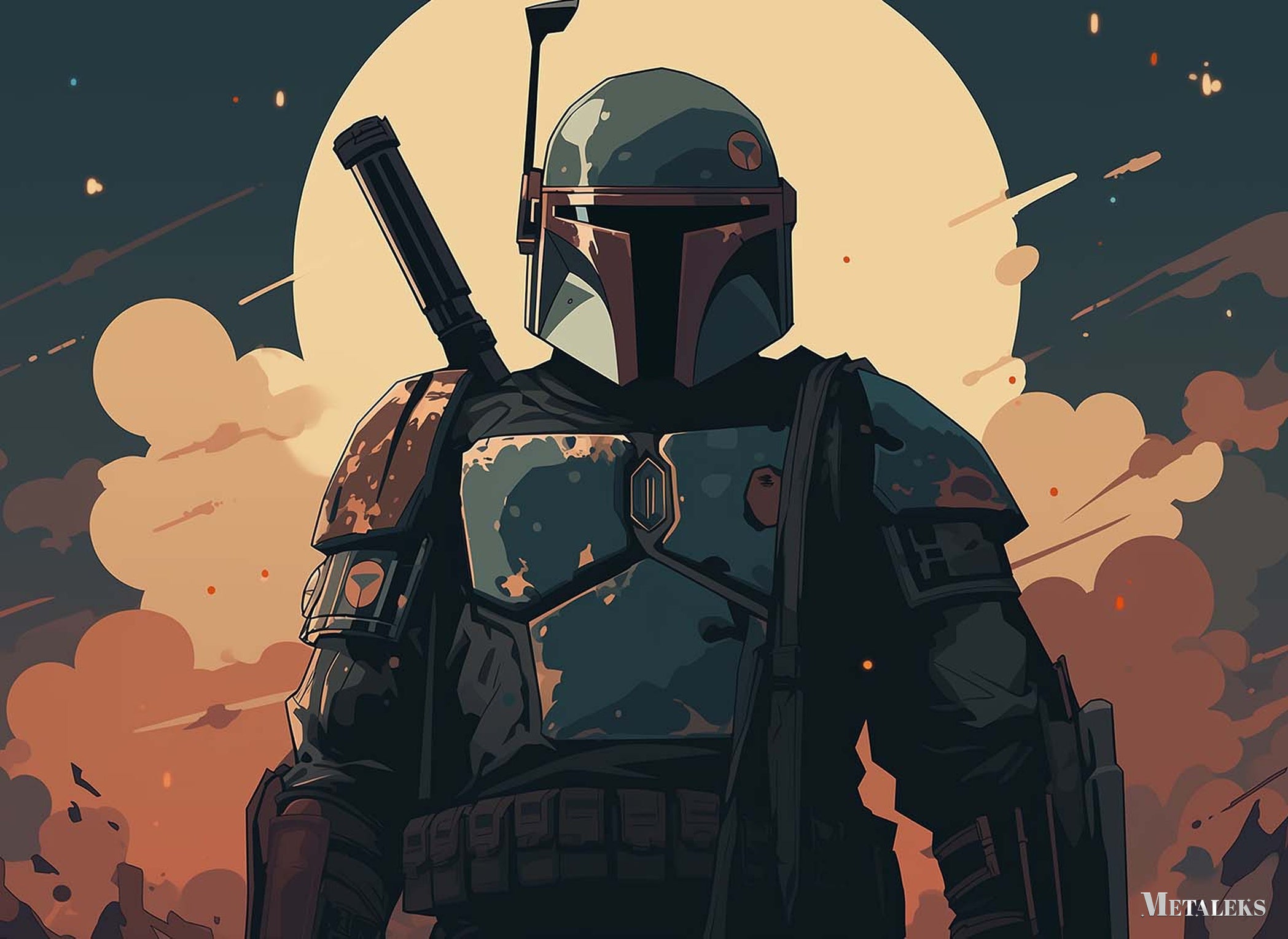 The Mandalorian art