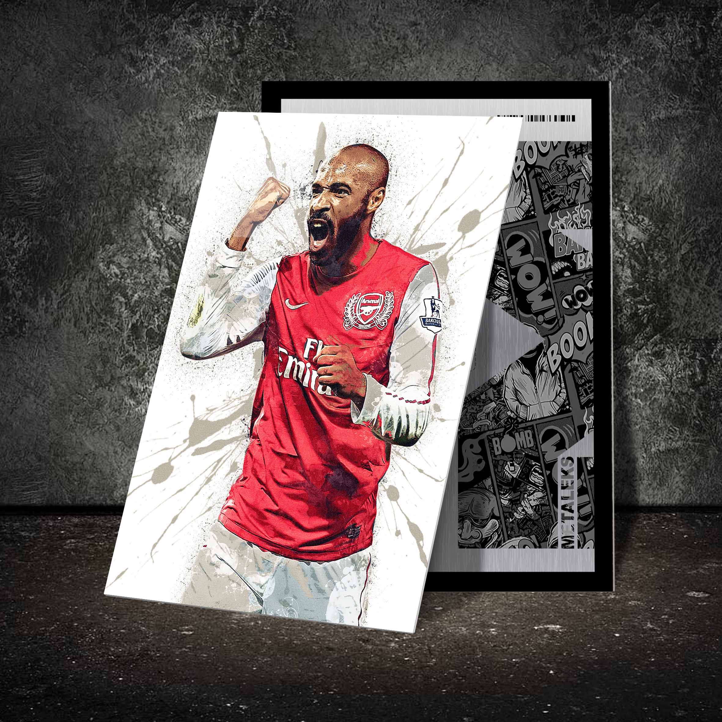 Thierry Henry Arsenal poster