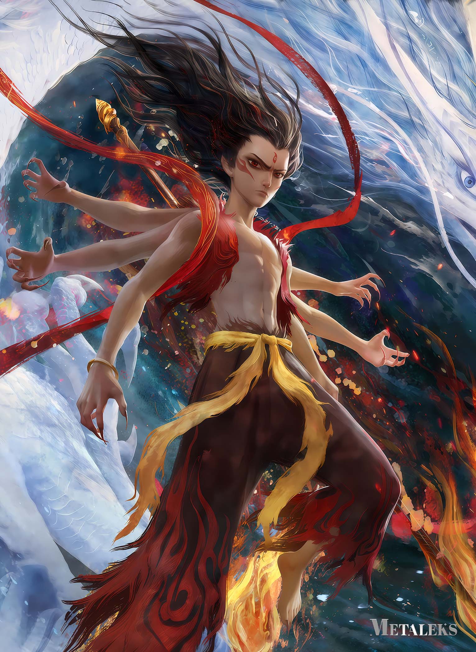 Thousand-Armed Nezh