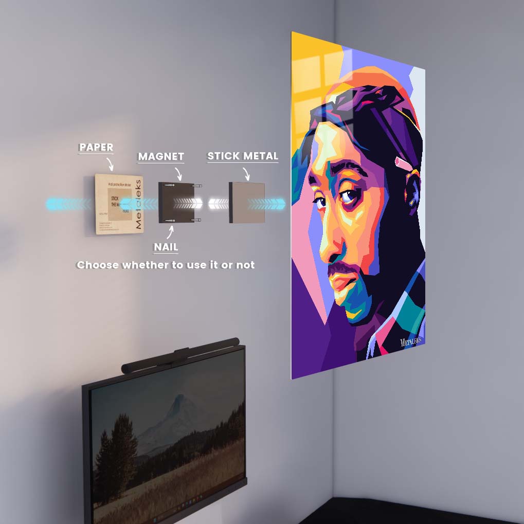 Tupac wpap pop art