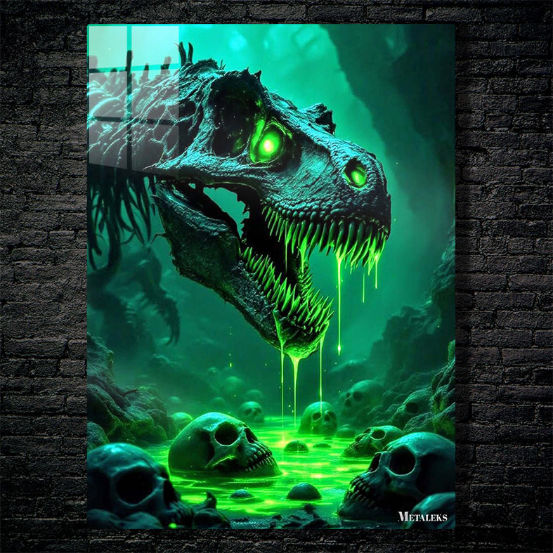Tyrannosaurus rex person  D0801-25