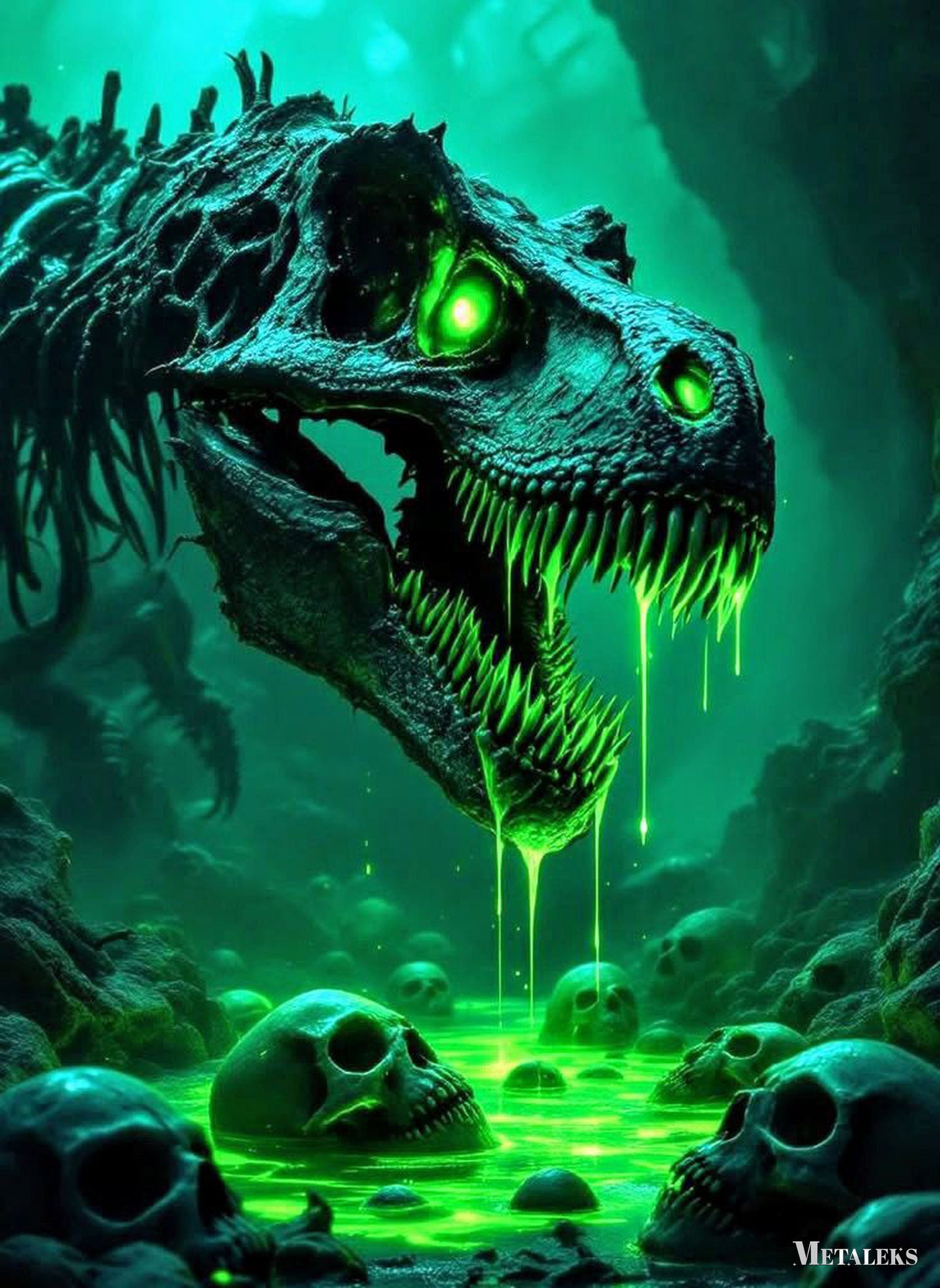 Tyrannosaurus rex person  D0801-25
