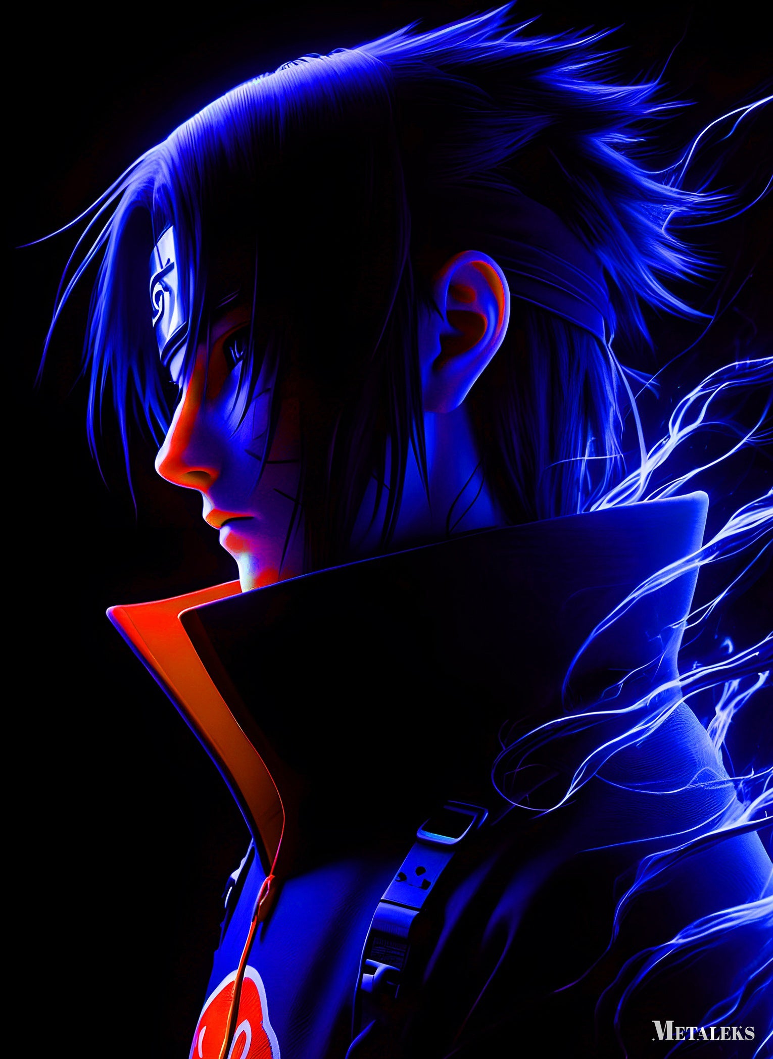 Uciha Sasuke Black Shadow