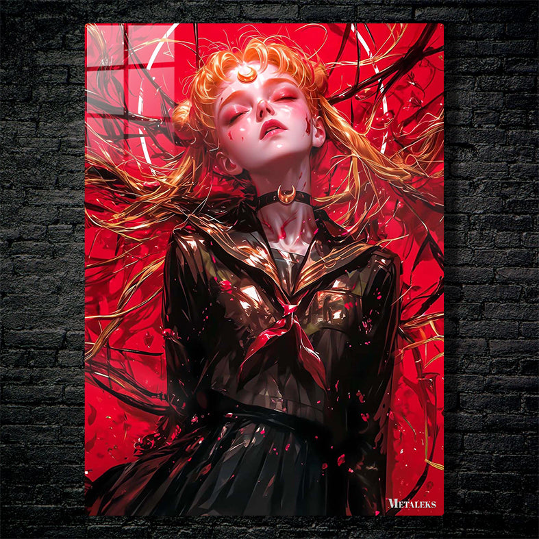 Usagi Tsukino Red Portrait