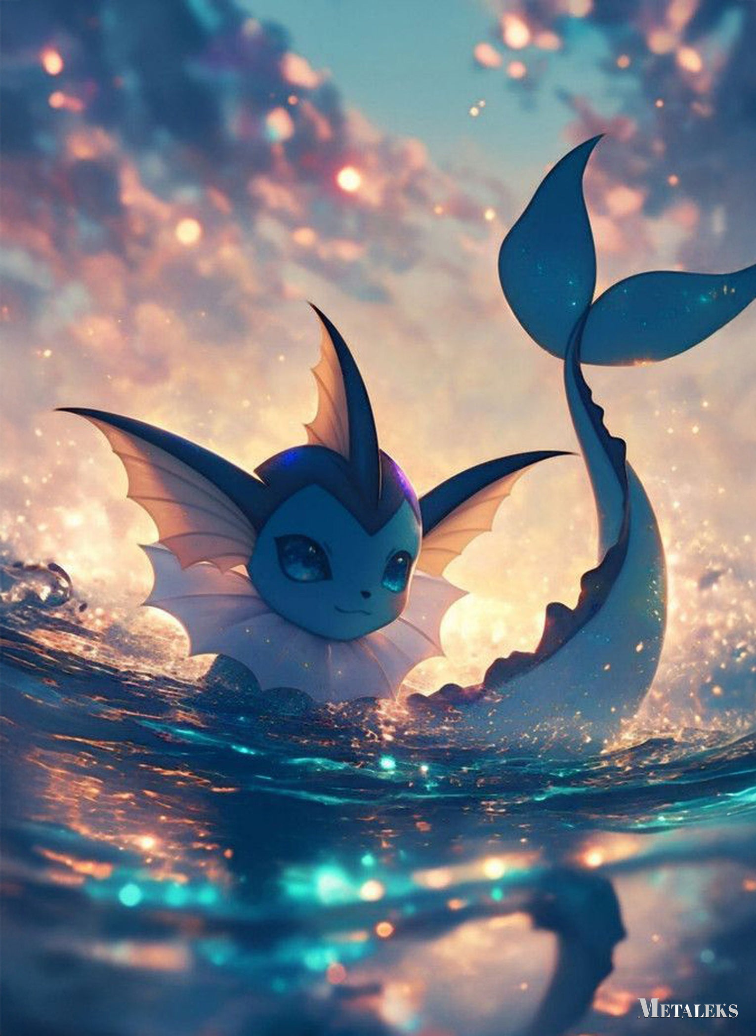 Vaporeon Pokemon  D0801-25