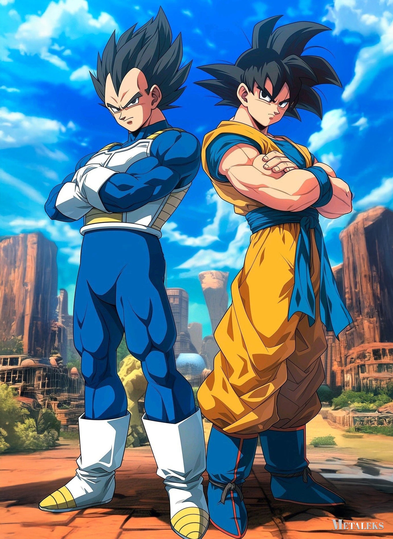 Vegeta Goku Dragon Ball  A0724