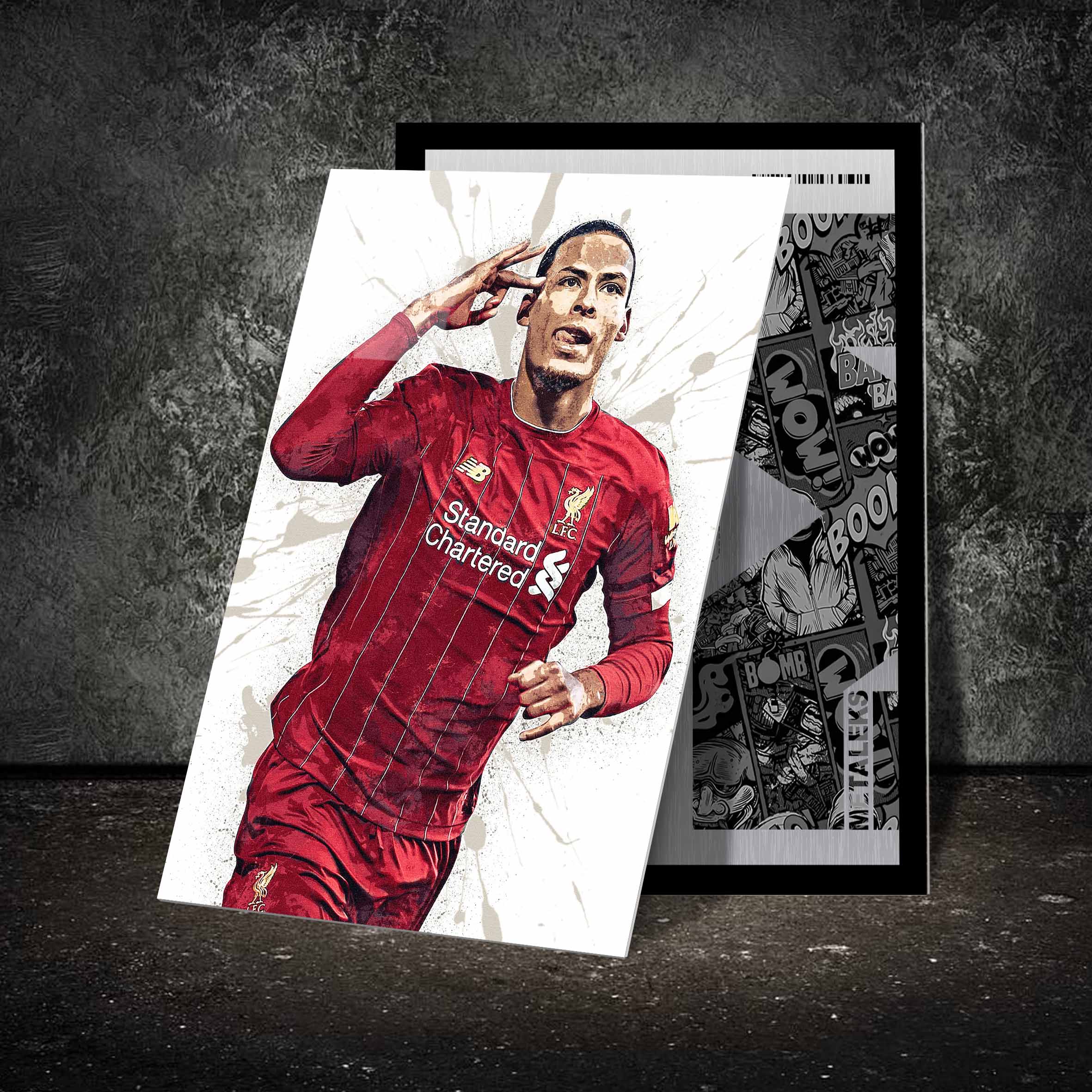 Virgil van Dijk poster