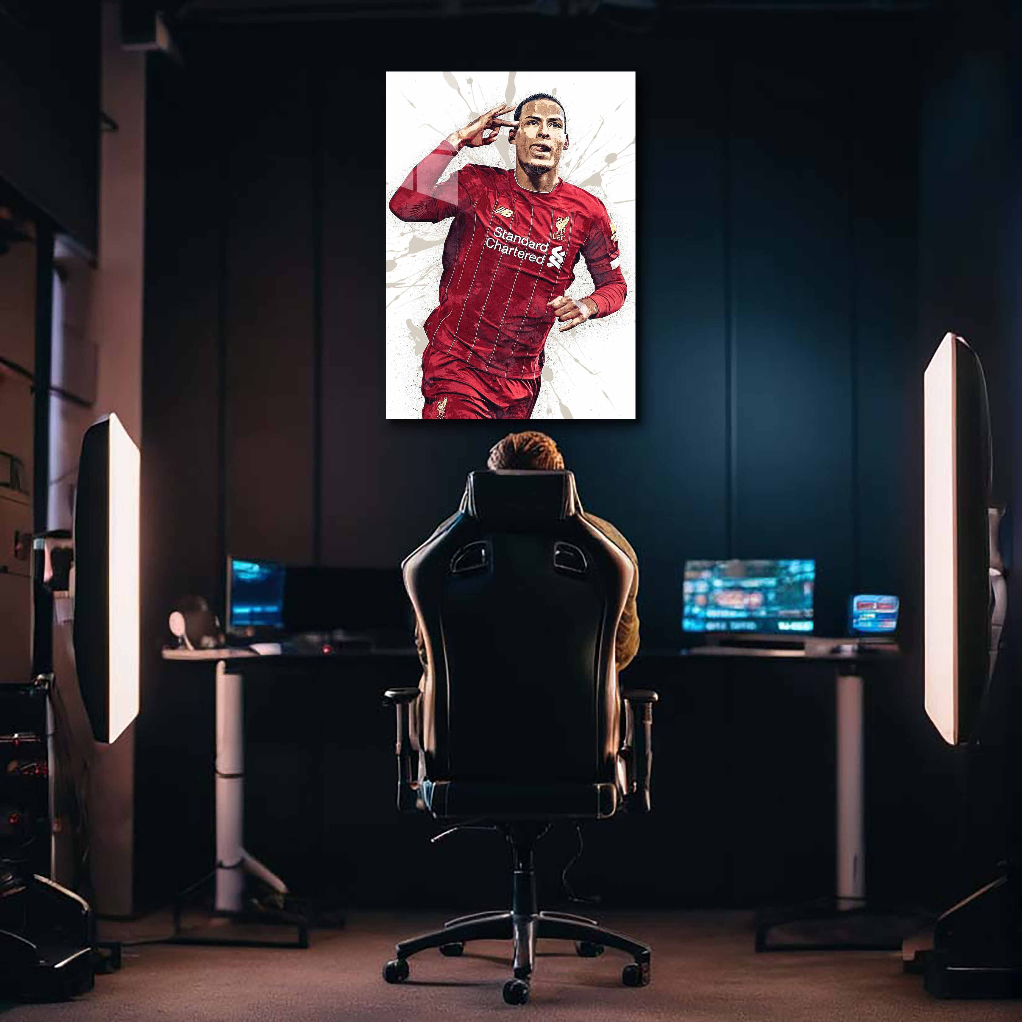 Virgil van Dijk poster